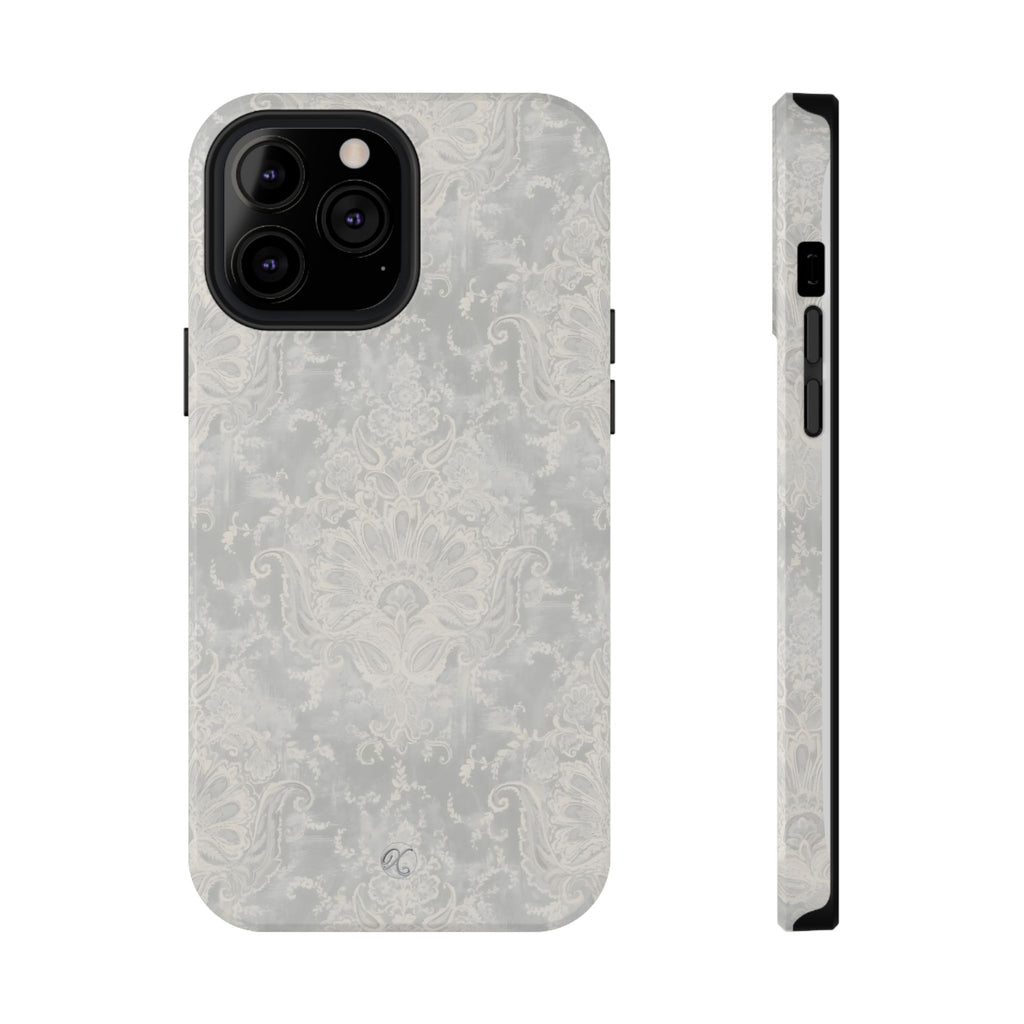 Floral Damask Impact-Resistant Phone Case