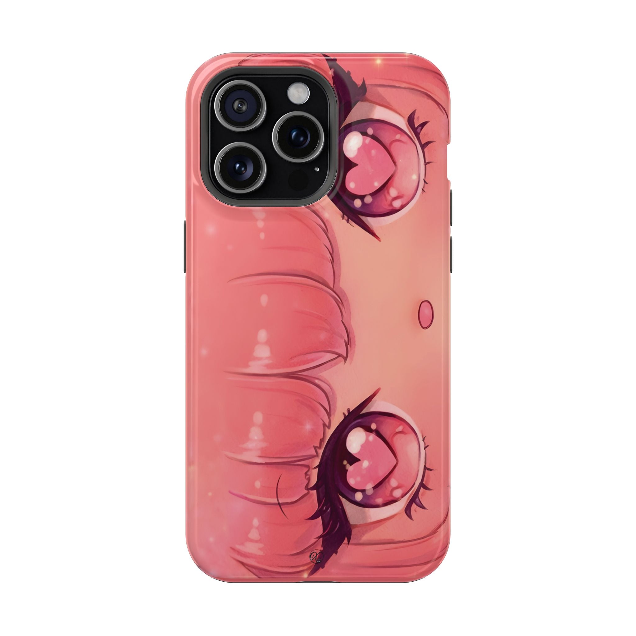 Valentine Heart-Eyes Impact-Resistant Phone Case
