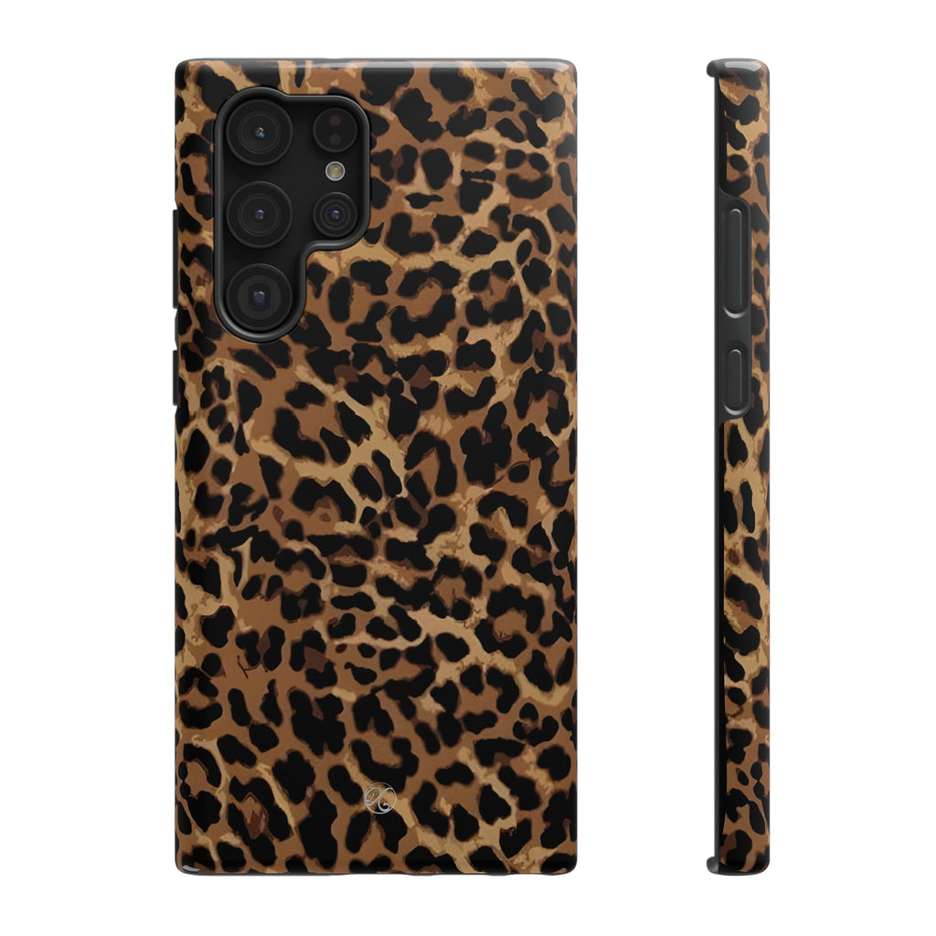 Leopard Print Impact-Resistant Phone Case