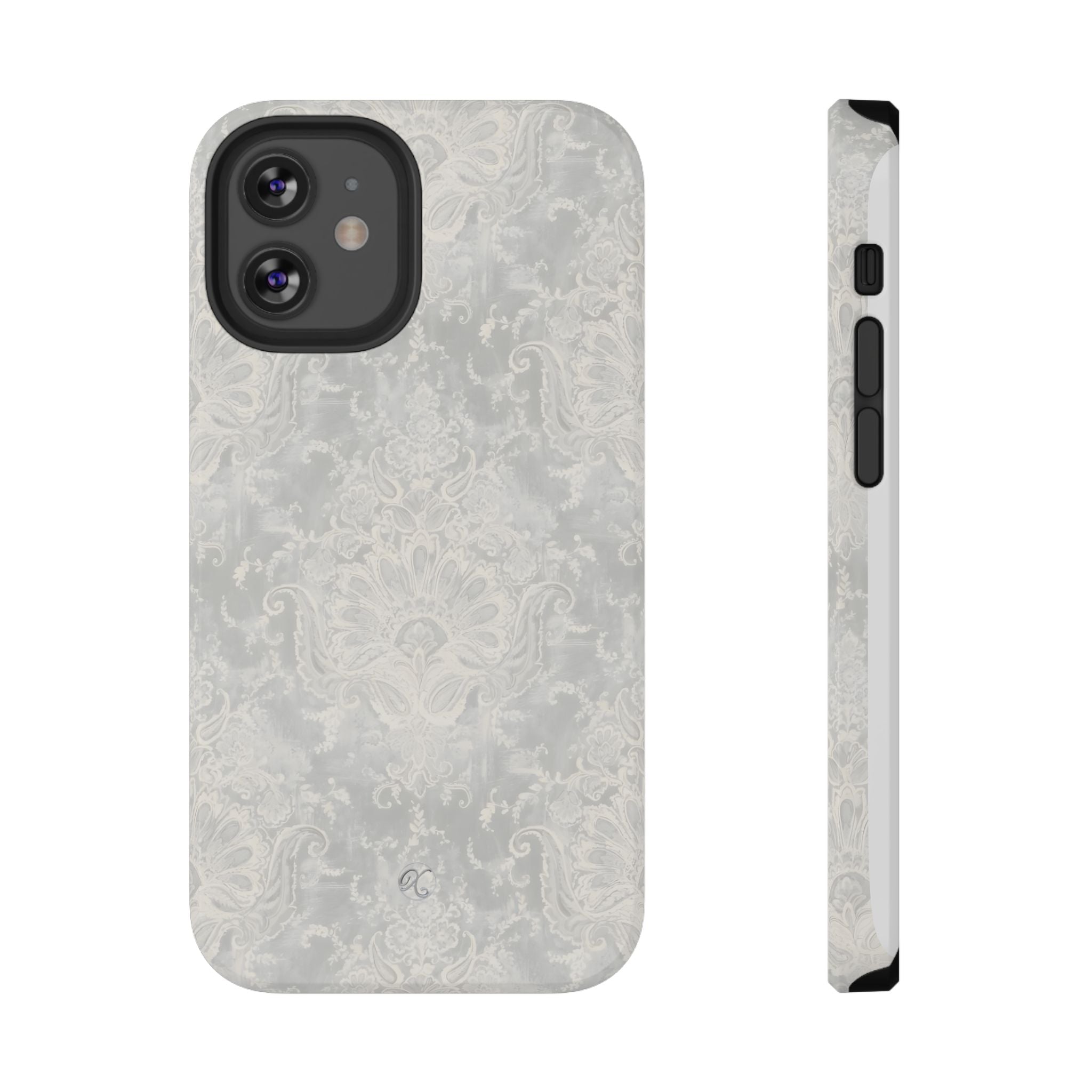 Floral Damask Impact-Resistant Phone Case
