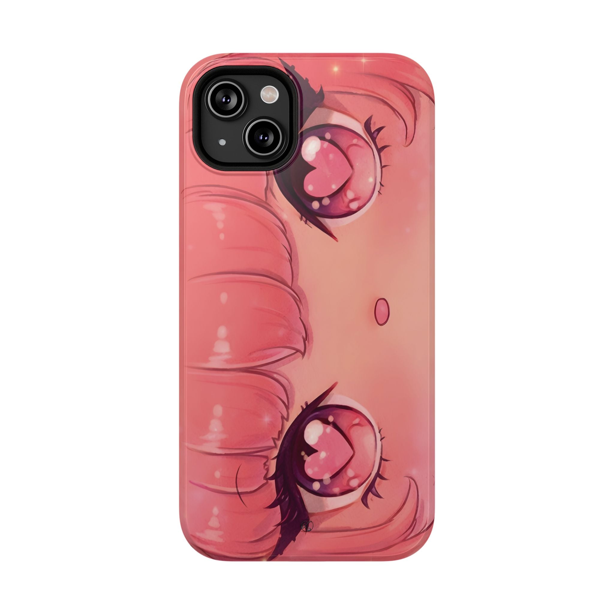 Valentine Heart-Eyes Impact-Resistant Phone Case