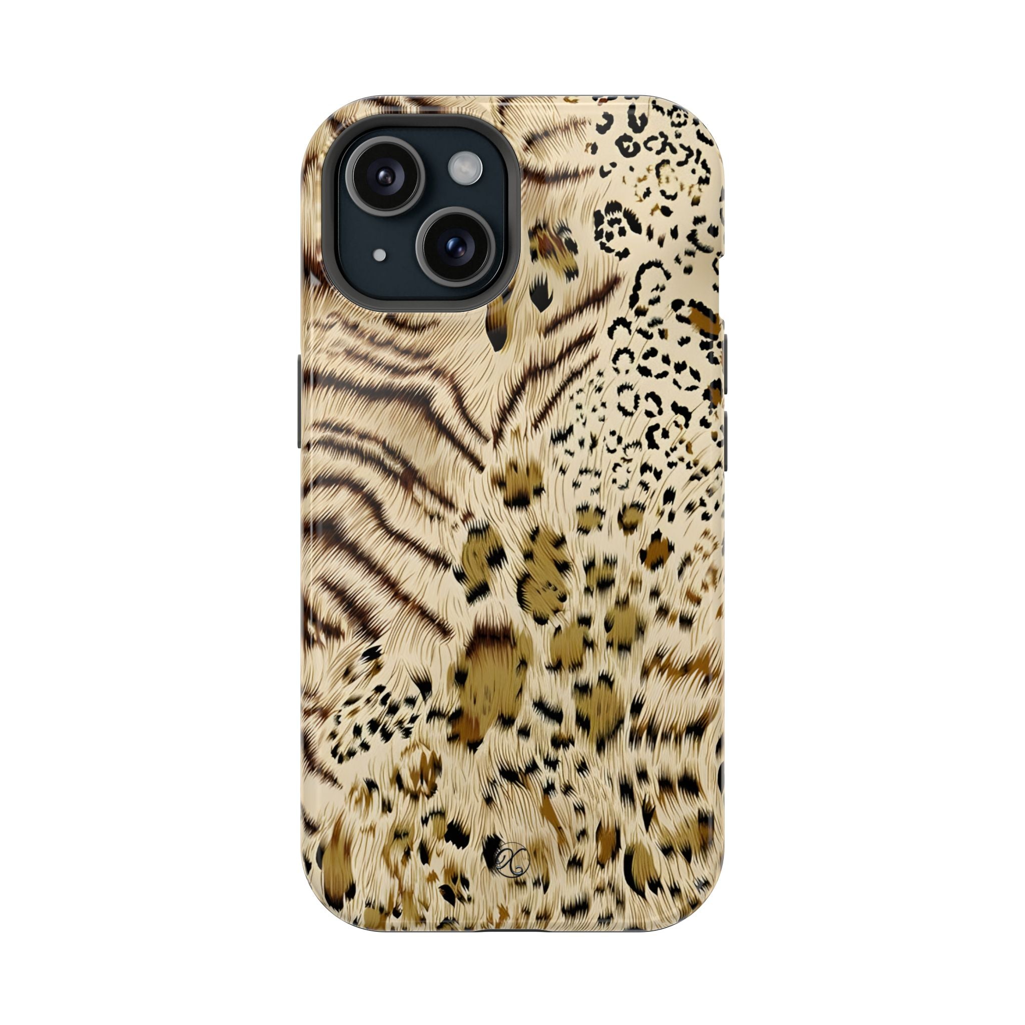 Leopard Print Impact-Resistant Phone Case — Animal Print Protection