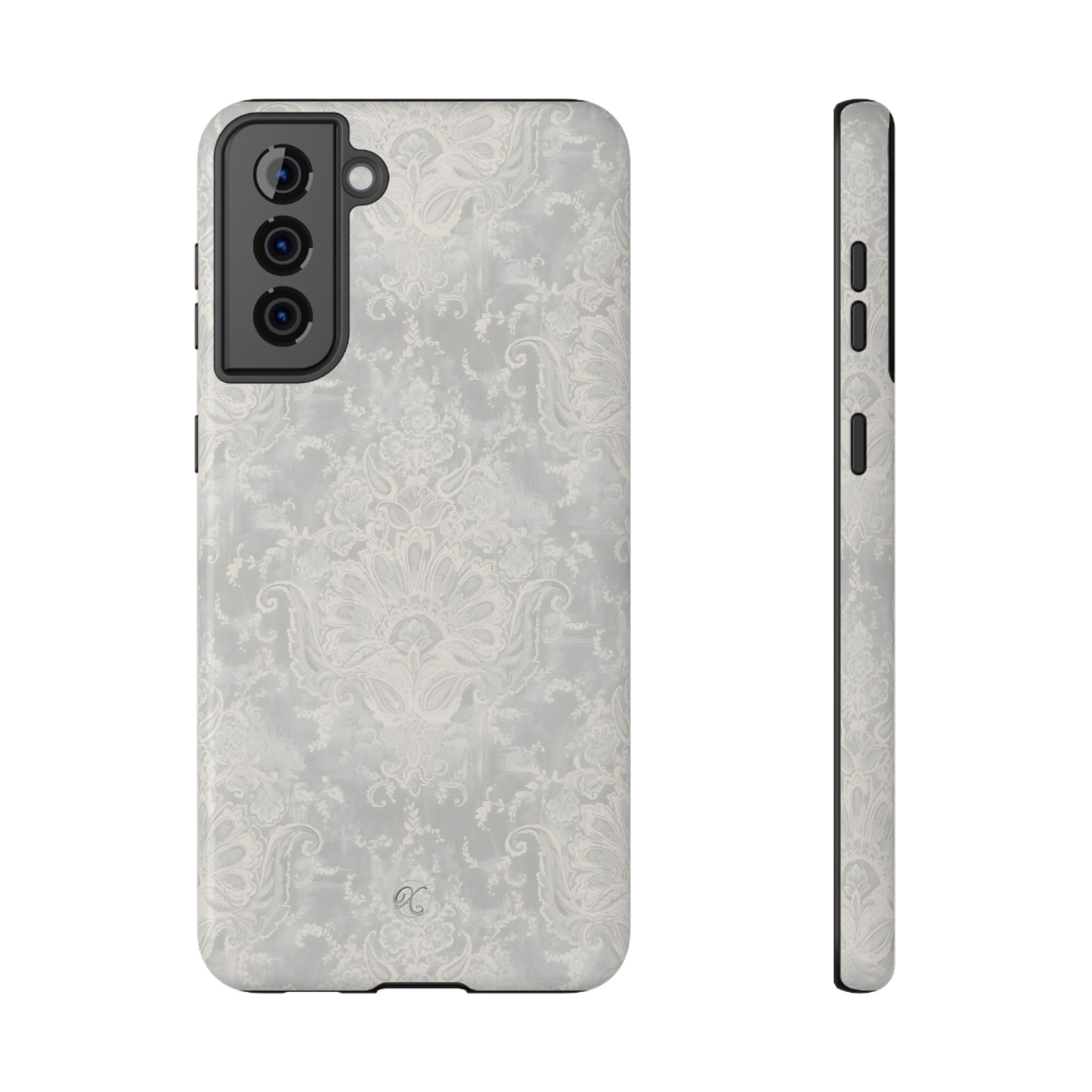 Floral Damask Impact-Resistant Phone Case
