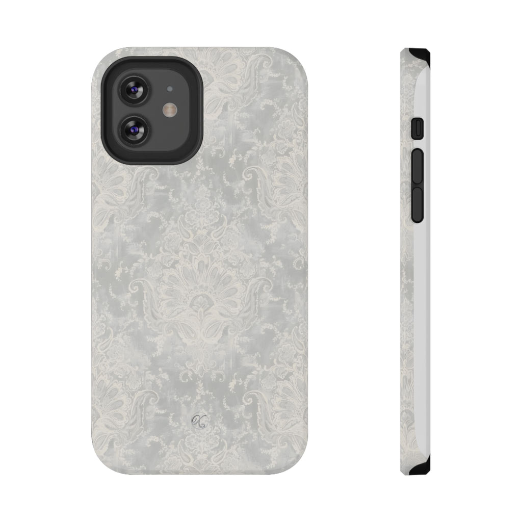 Floral Damask Impact-Resistant Phone Case