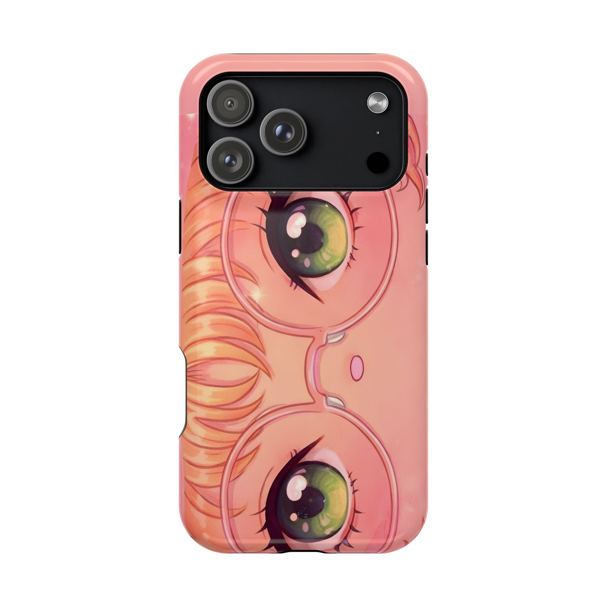 Green Eyed Girl Impact-Resistant Phone Case