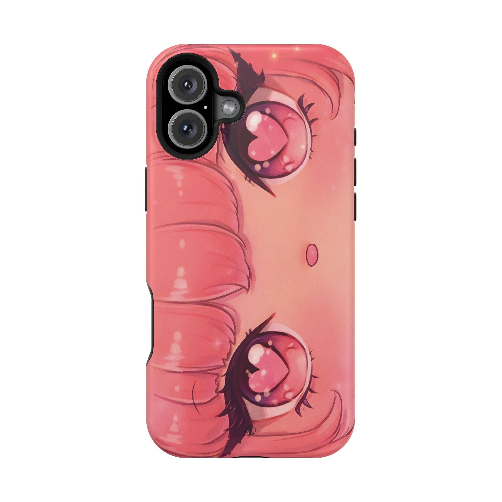 Valentine Heart-Eyes Impact-Resistant Phone Case