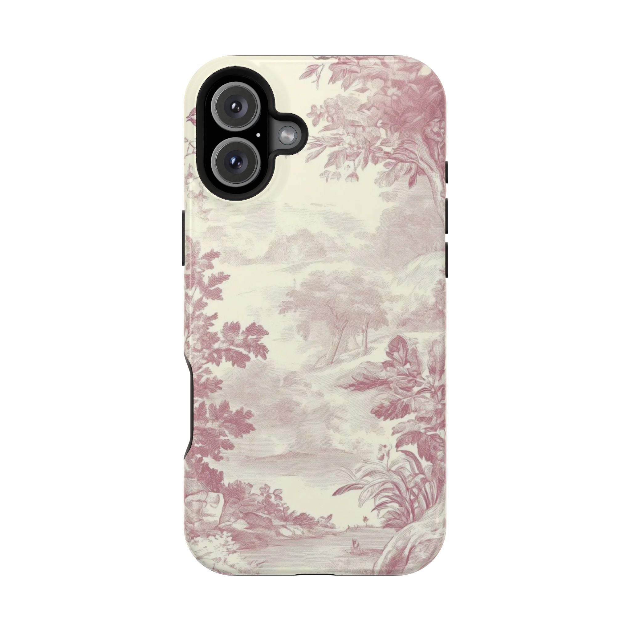 Floral Scenery Impact-Resistant Phone Case