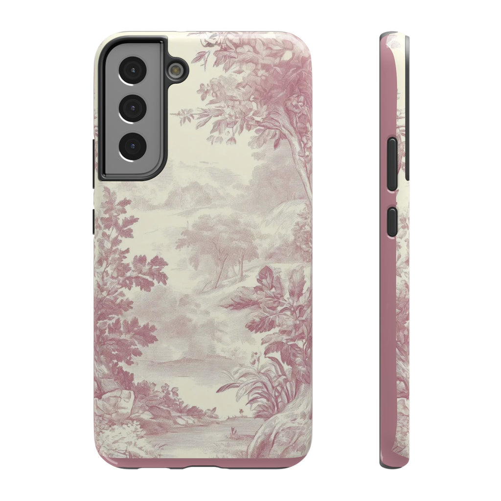 Floral Scenery Impact-Resistant Phone Case