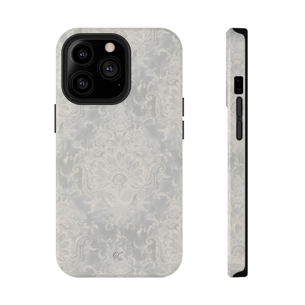 Floral Damask Impact-Resistant Phone Case