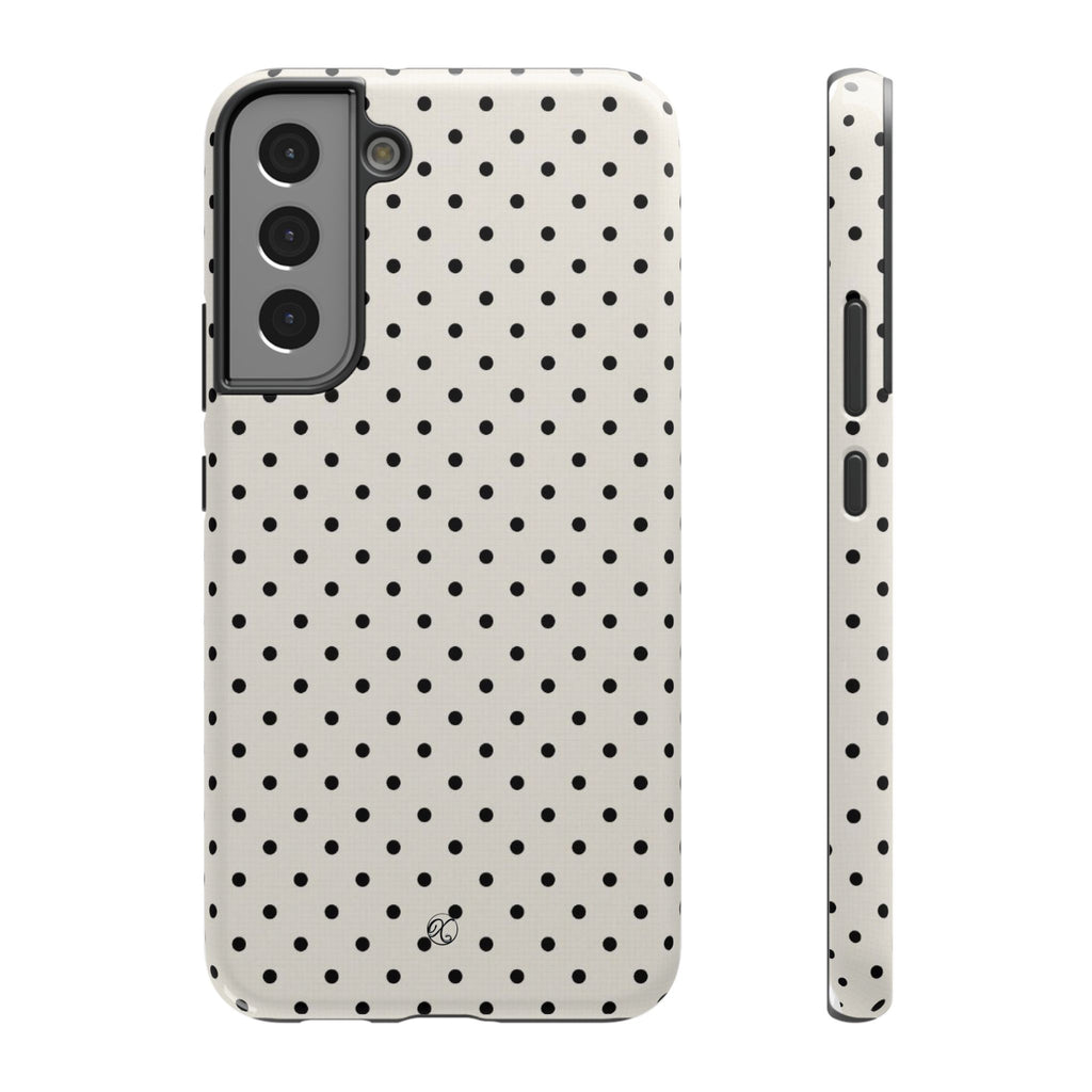 Polka Dot Impact Phone Case — Protective Slim iPhone Cover