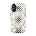 Polka Dot Impact Phone Case — Protective Slim iPhone Cover