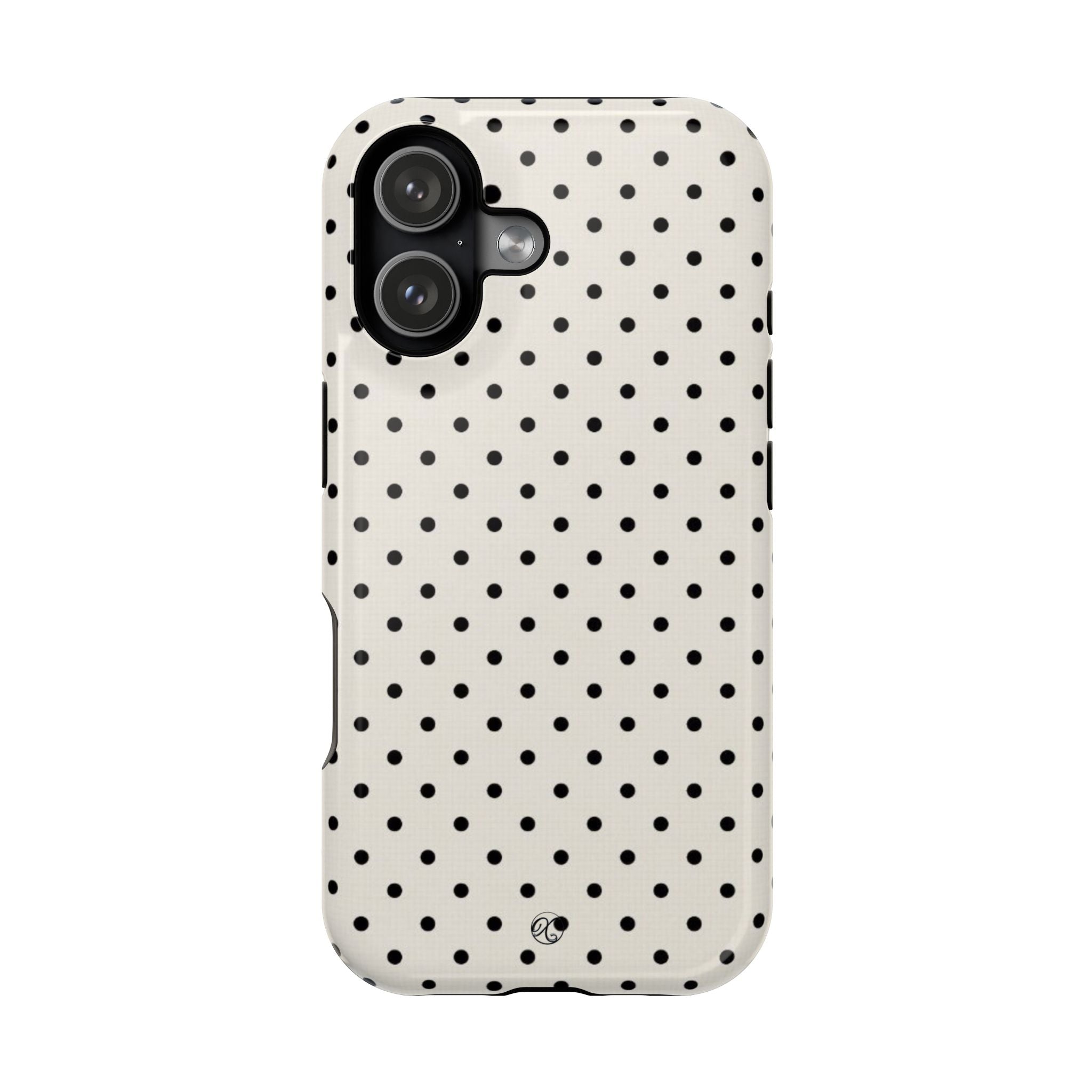 Polka Dot Impact Phone Case — Protective Slim iPhone Cover