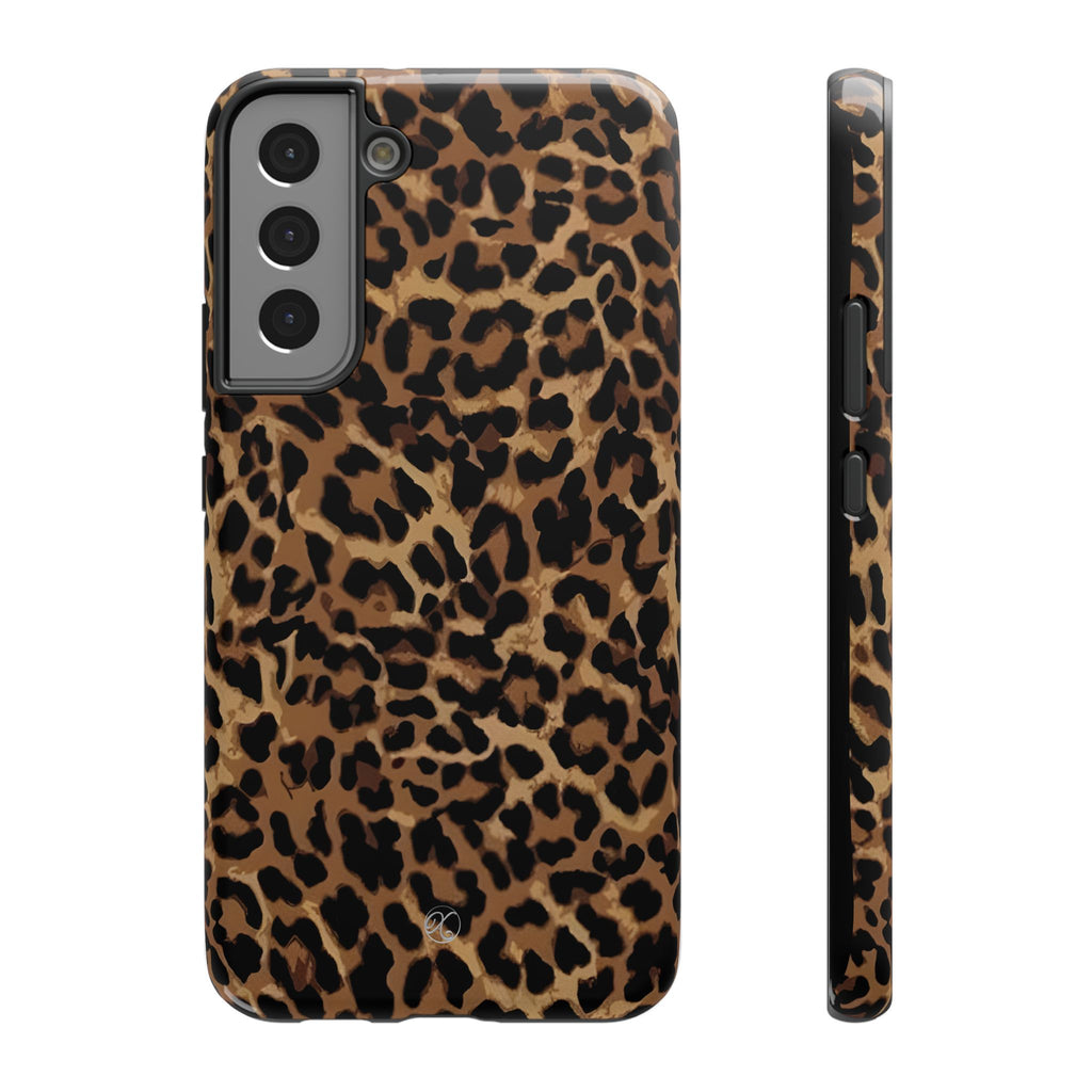 Leopard Print Impact-Resistant Phone Case