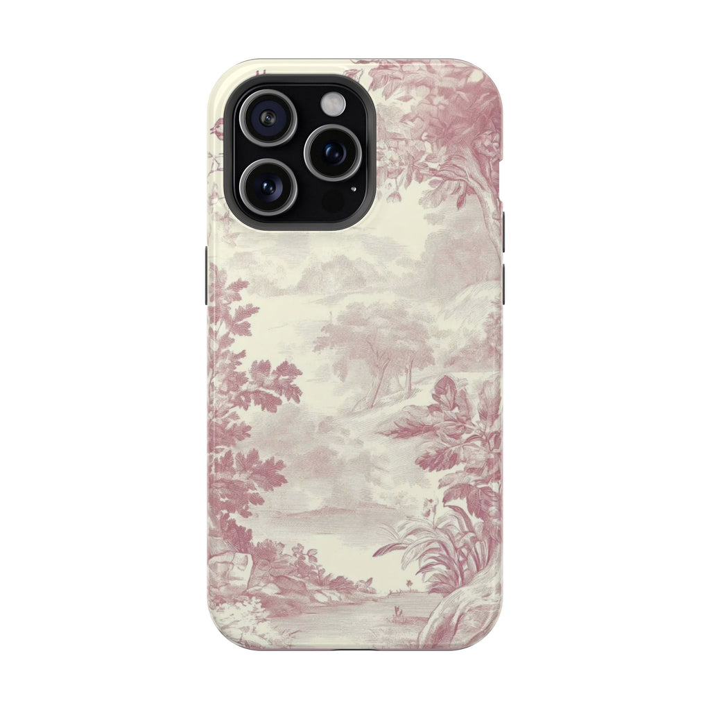 Floral Scenery Impact-Resistant Phone Case