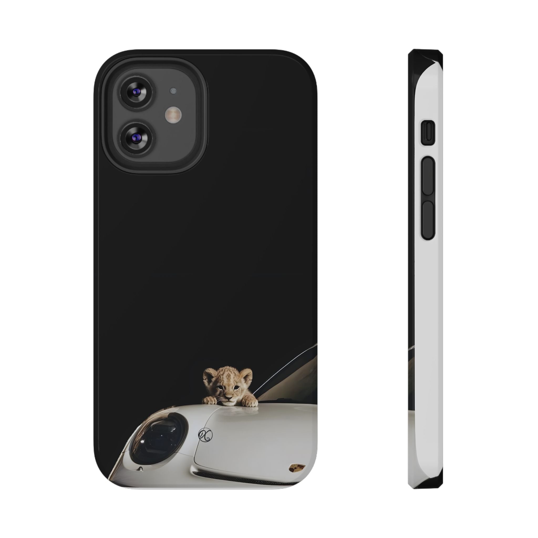 Leopard Car Impact Resistant Phone Case— Protective Slim Shockproof Cover