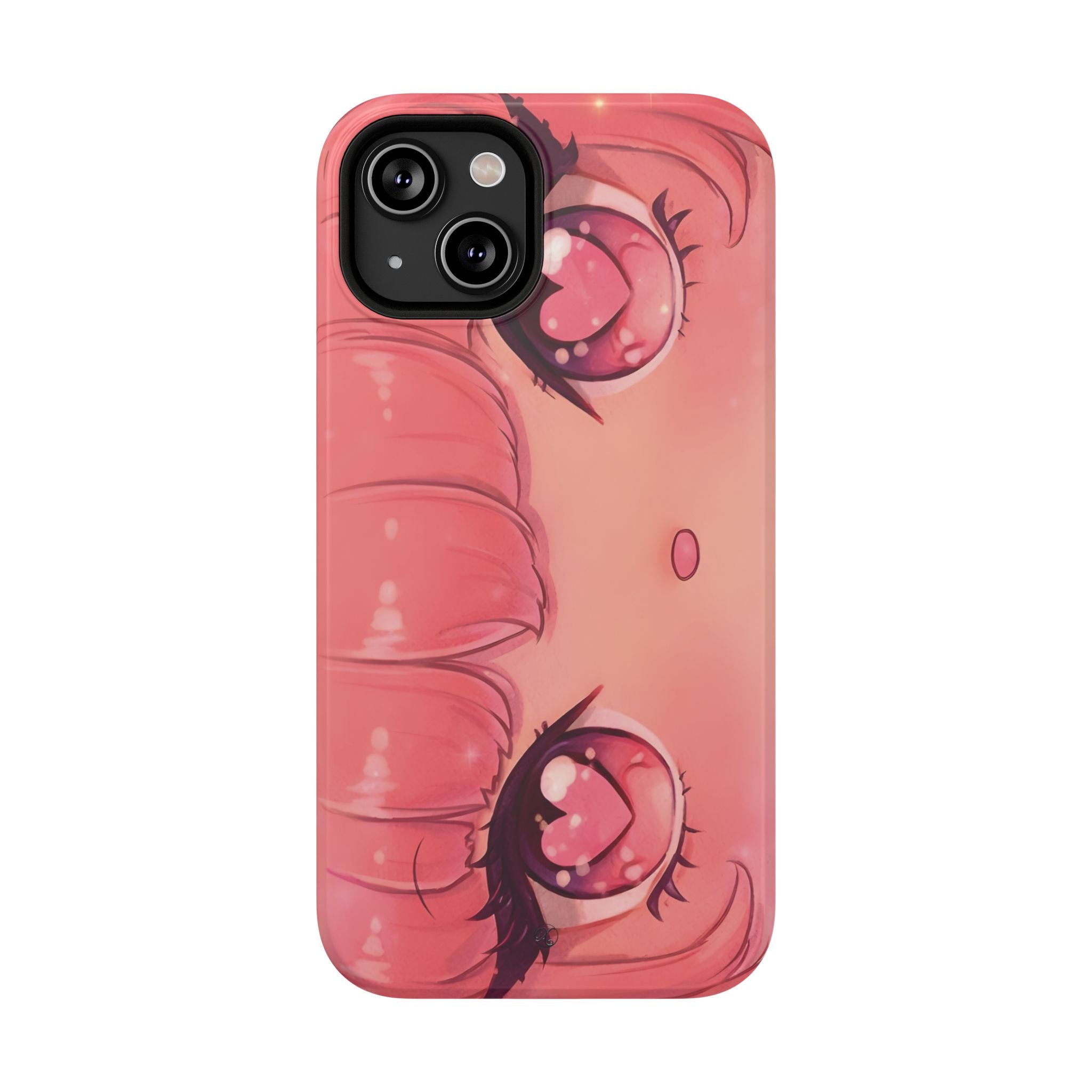 Valentine Heart-Eyes Impact-Resistant Phone Case