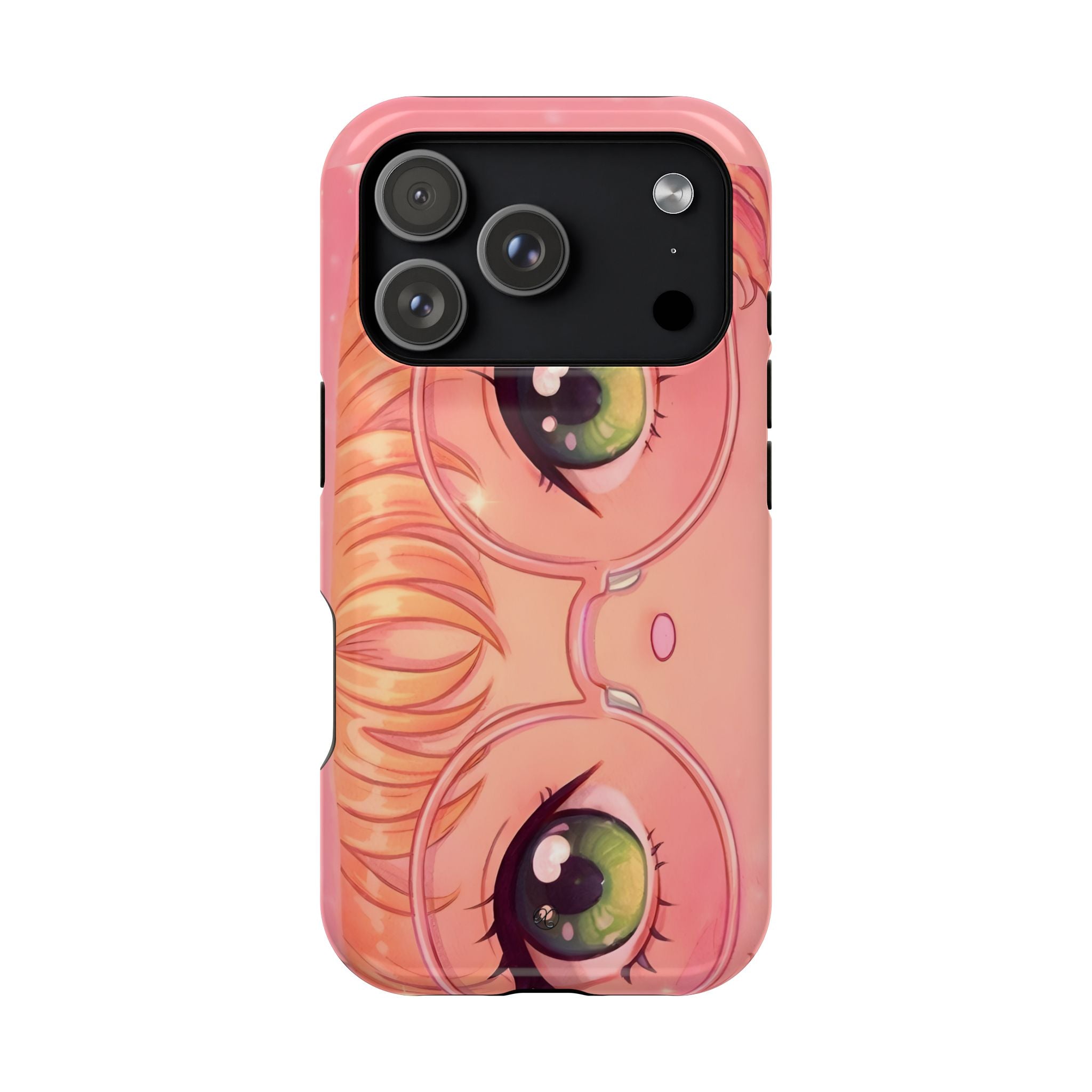 Green Eyed Girl Impact-Resistant Phone Case