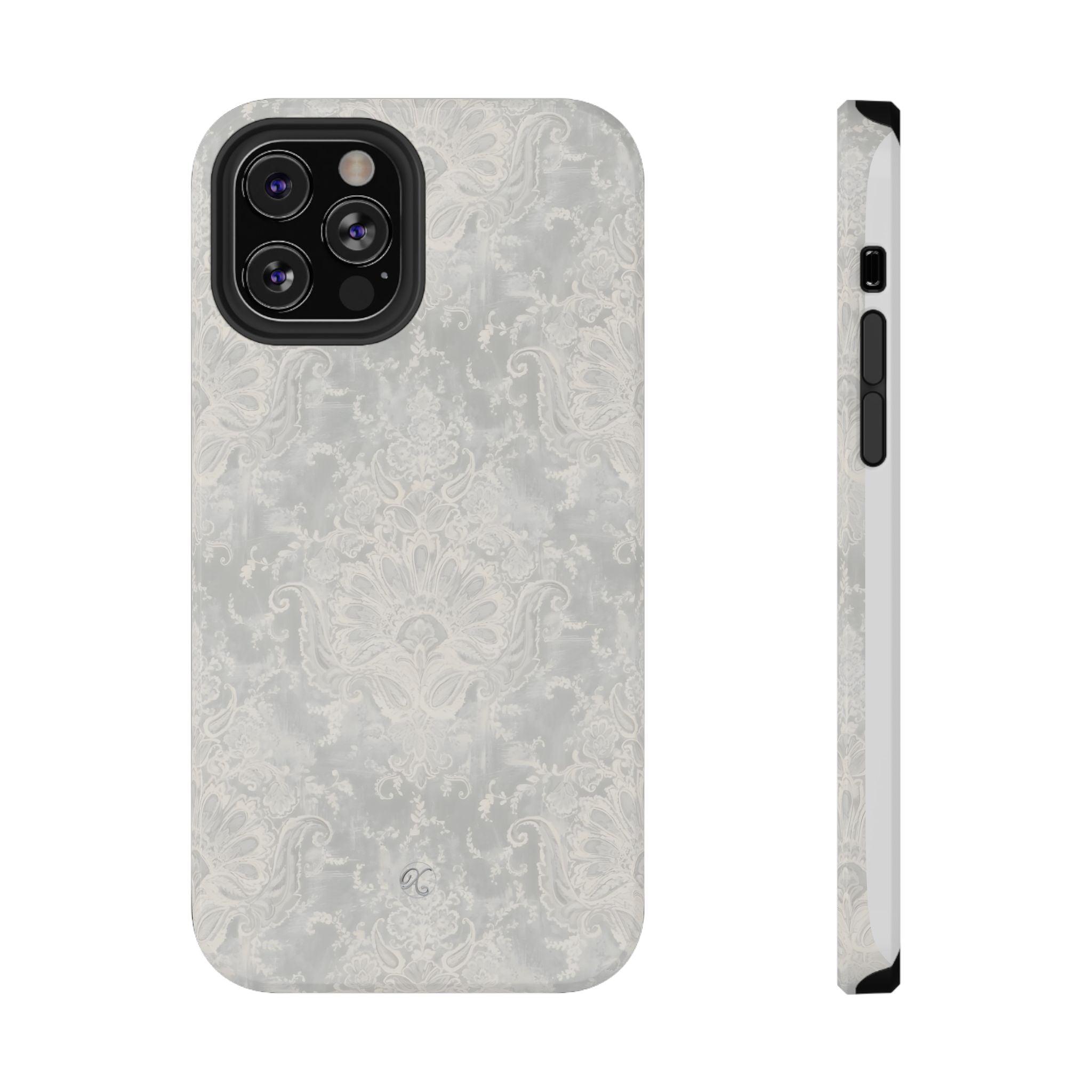 Floral Damask Impact-Resistant Phone Case
