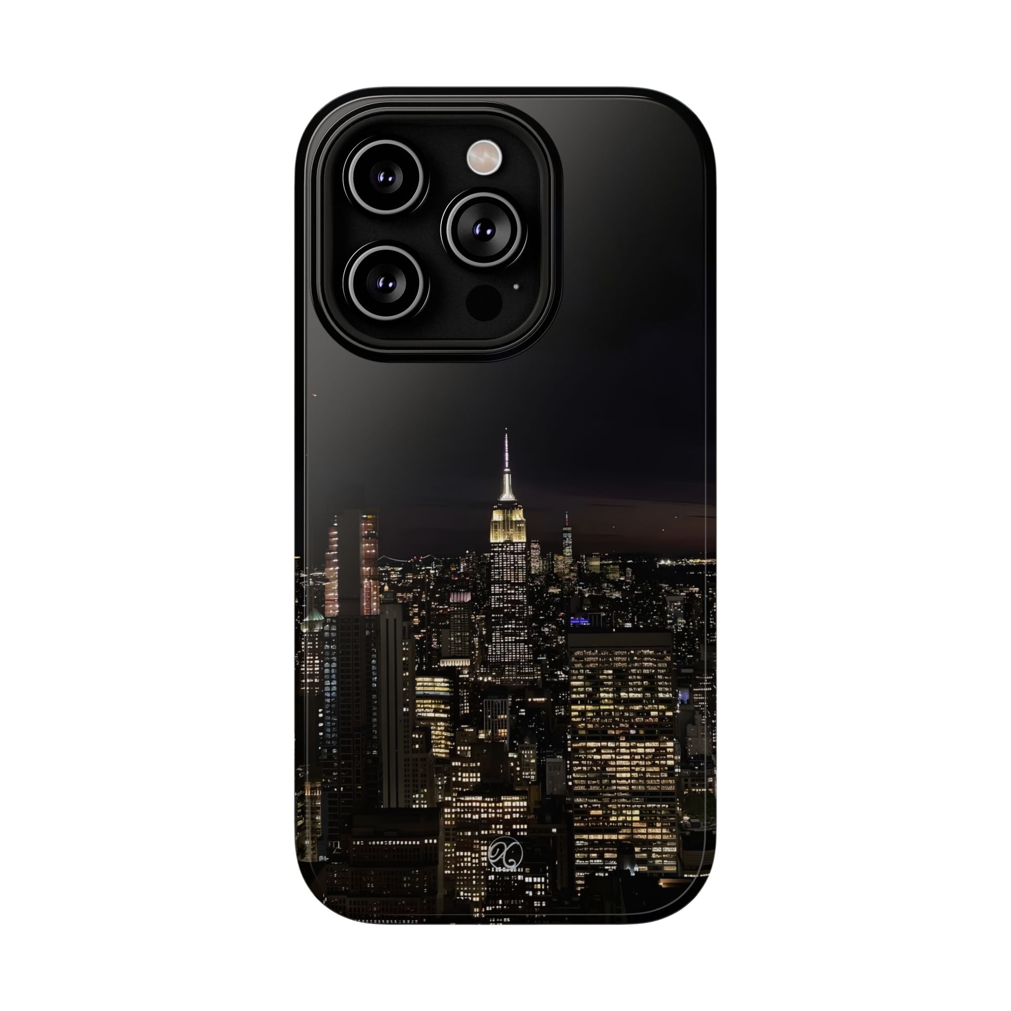 Phone Case — Night City Skyline Impact-Resistant Case