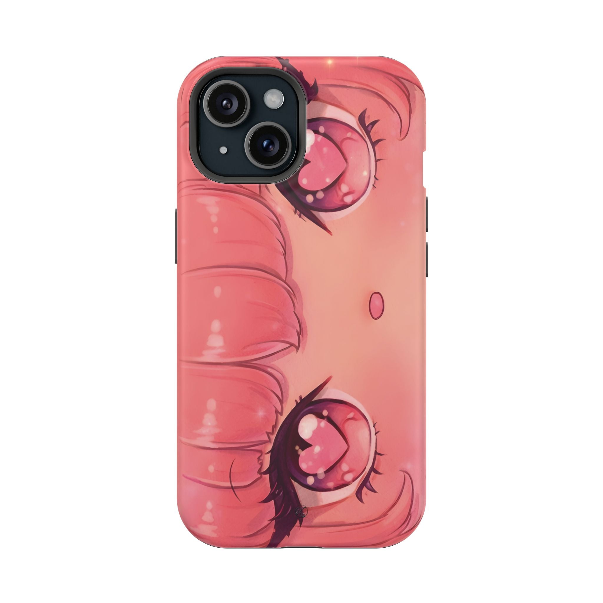 Valentine Heart-Eyes Impact-Resistant Phone Case