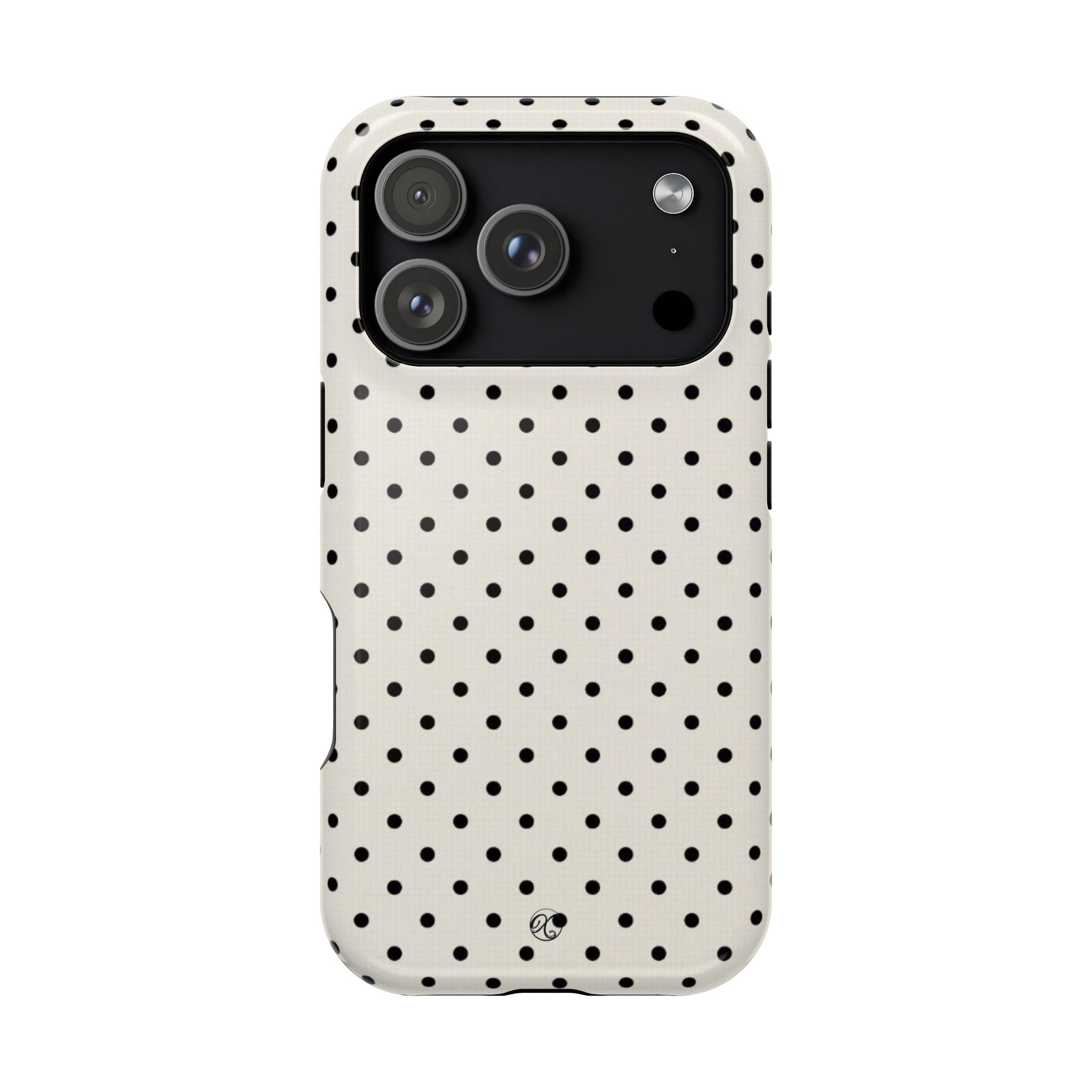Polka Dot Impact Phone Case — Protective Slim iPhone Cover