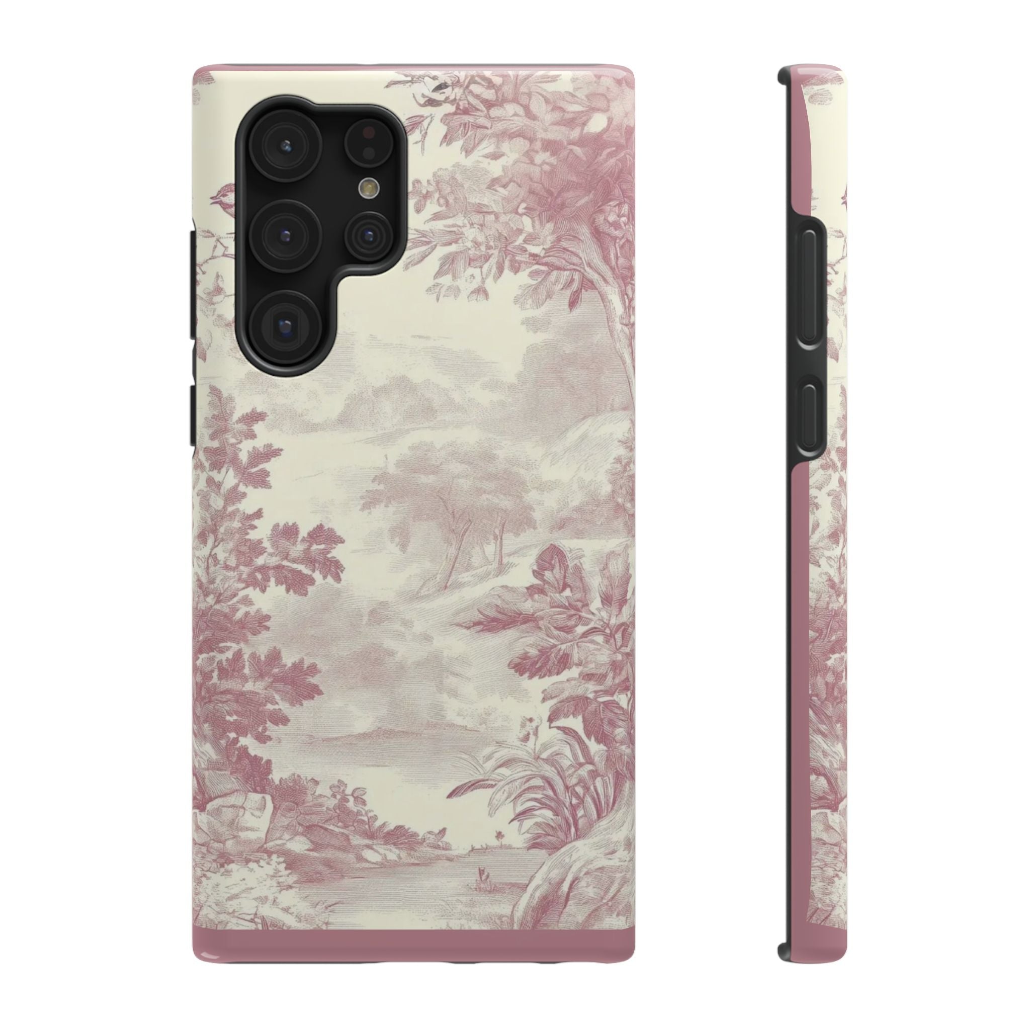 Floral Scenery Impact-Resistant Phone Case