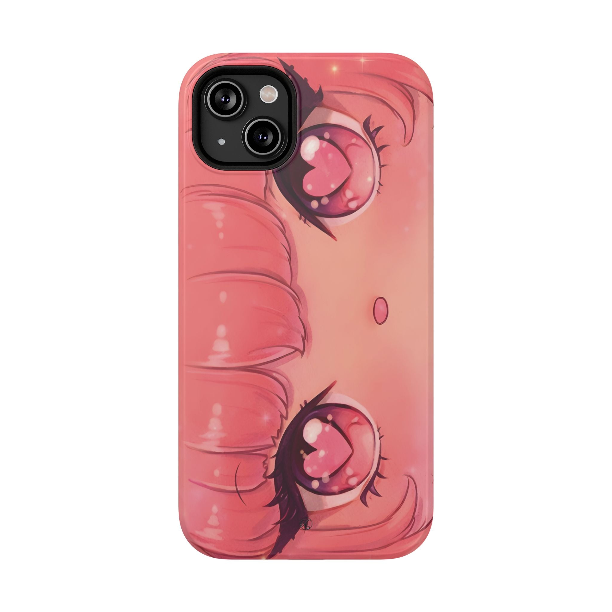Valentine Heart-Eyes Impact-Resistant Phone Case