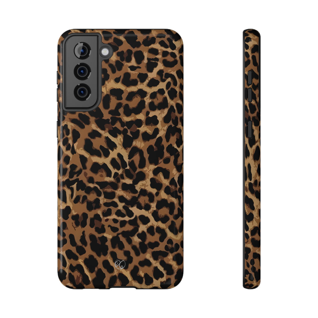 Leopard Print Impact-Resistant Phone Case