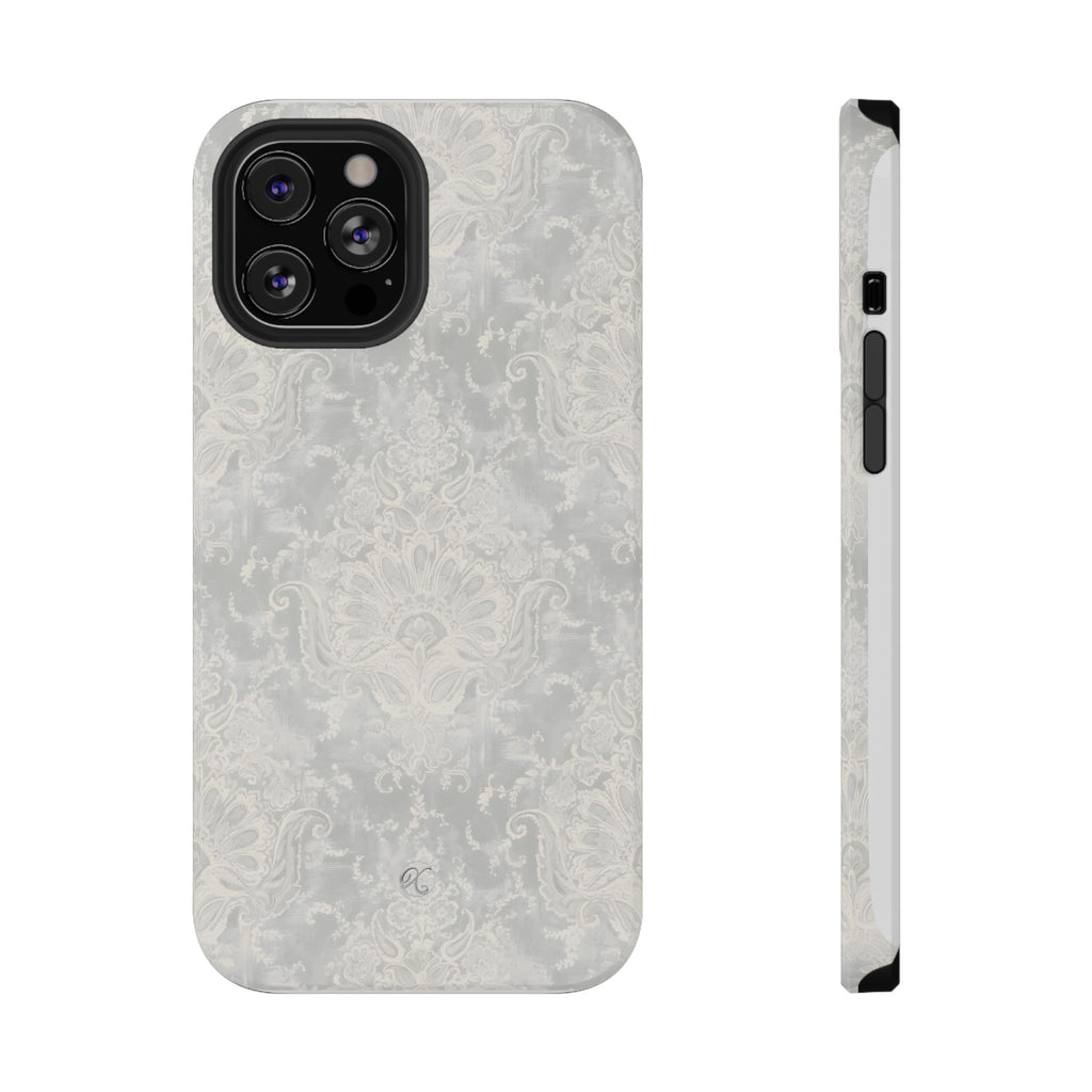 Floral Damask Impact-Resistant Phone Case