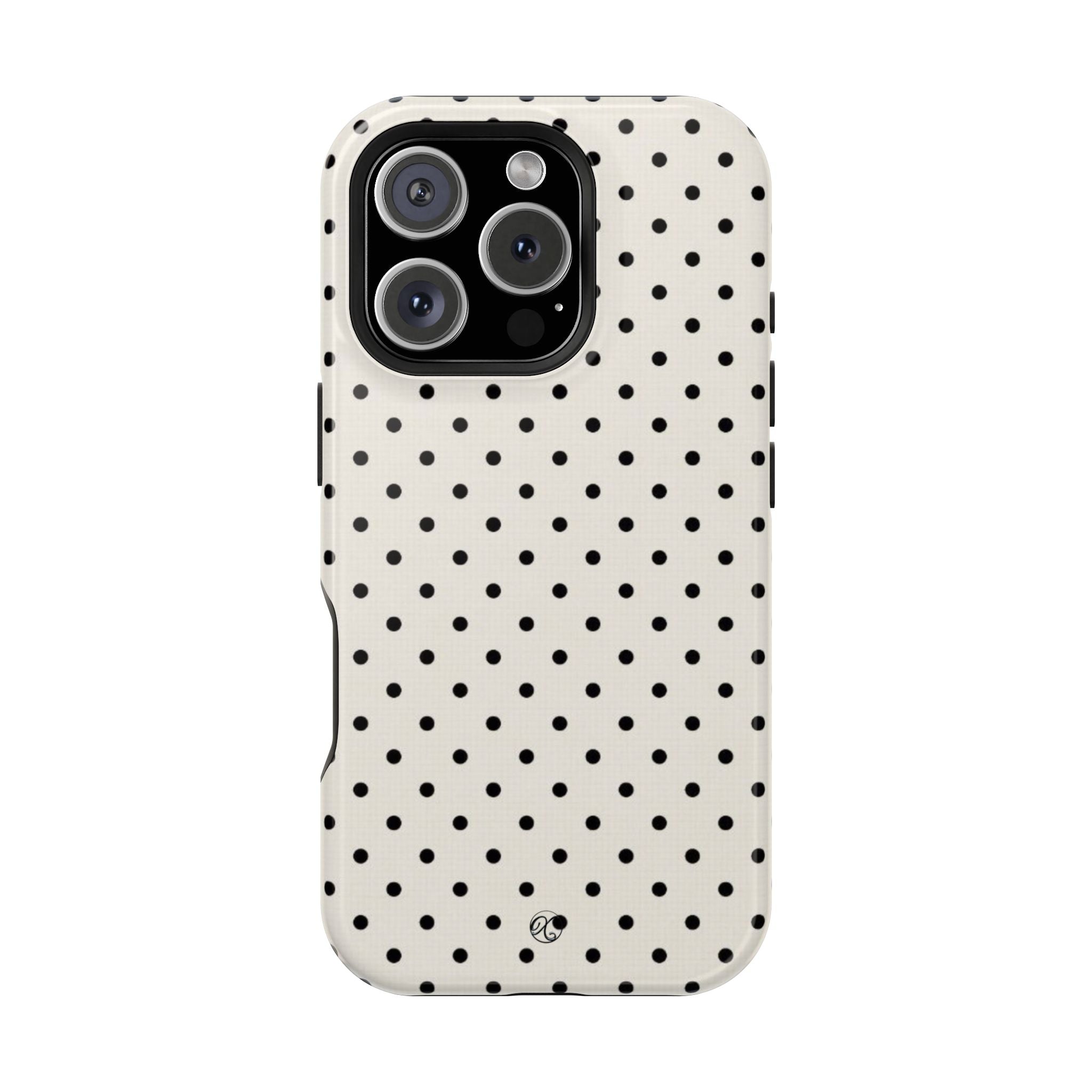 Polka Dot Impact Phone Case — Protective Slim iPhone Cover