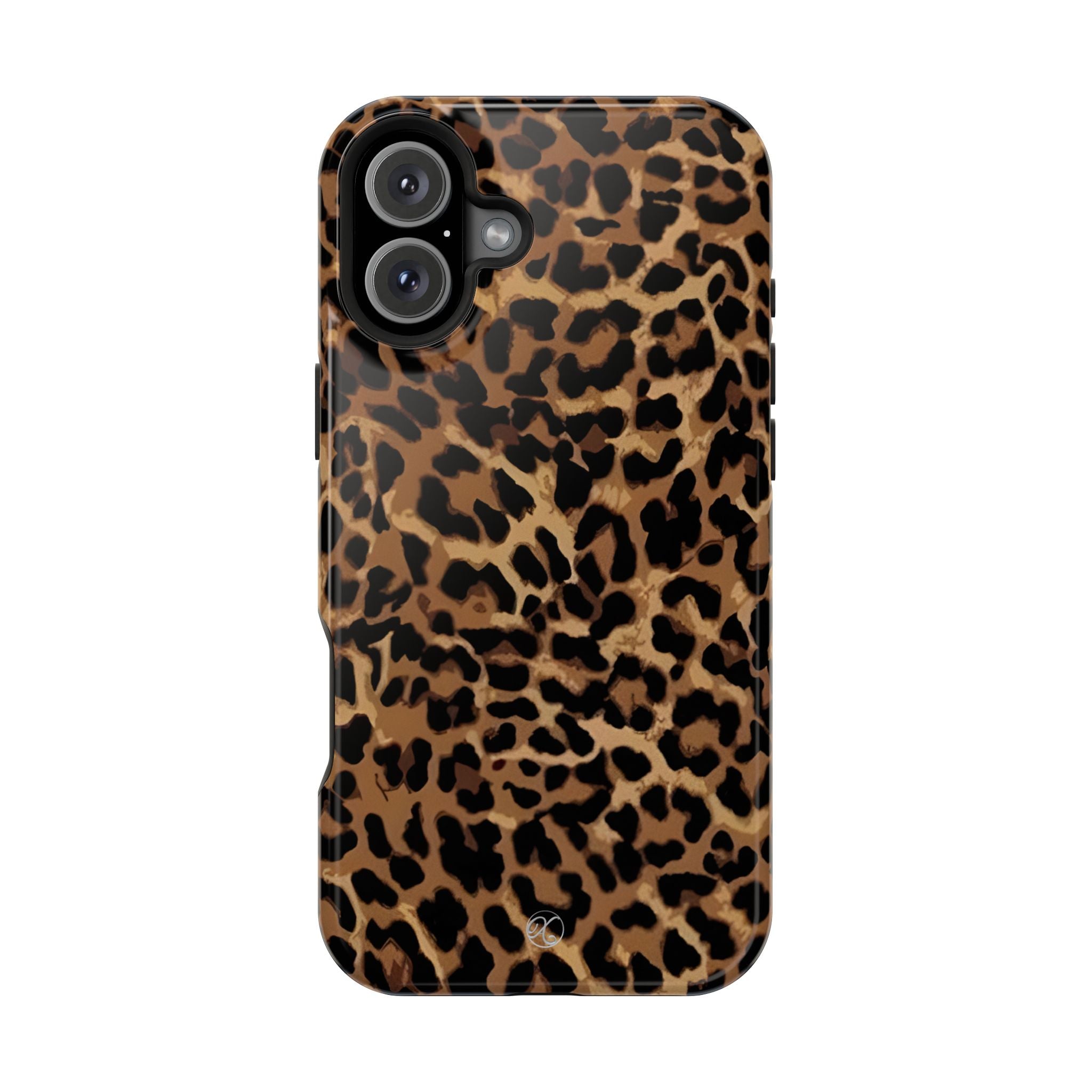 Leopard Print Impact-Resistant Phone Case