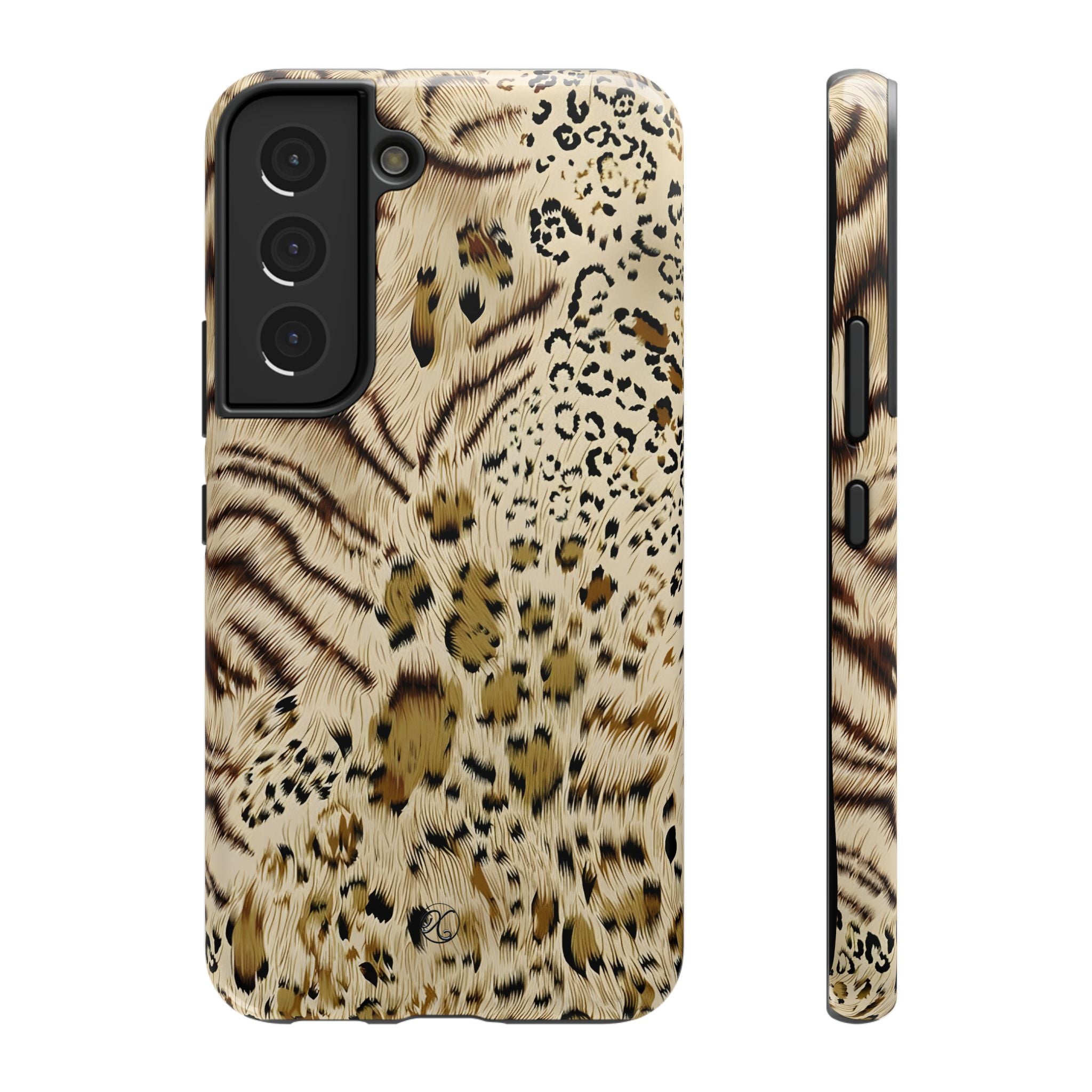 Leopard Print Impact-Resistant Phone Case — Animal Print Protection