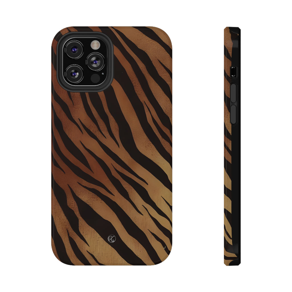 Tiger Stripe Impact-Resistant Phone Case