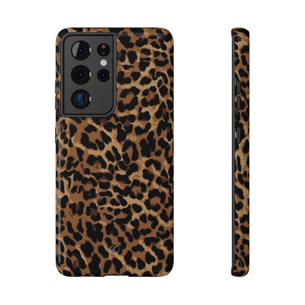 Leopard Print Impact-Resistant Phone Case