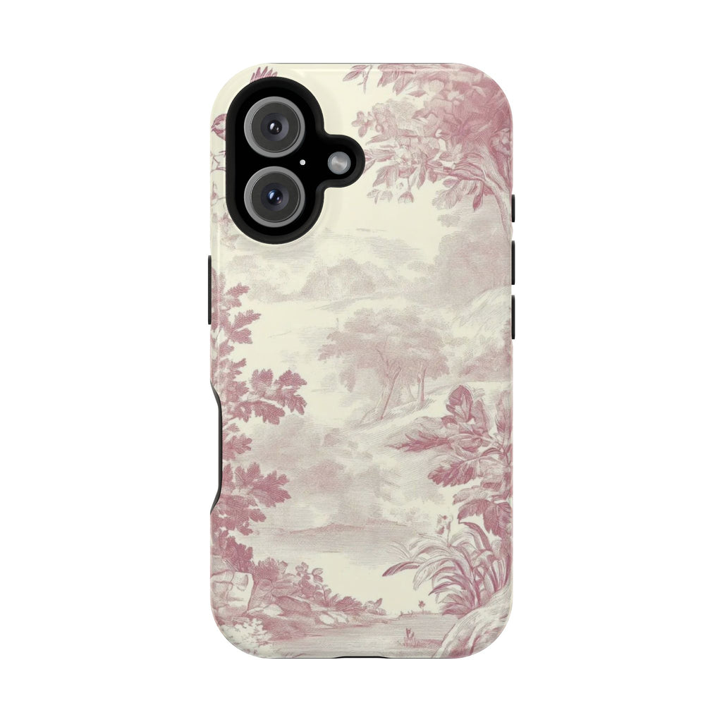 Floral Scenery Impact-Resistant Phone Case
