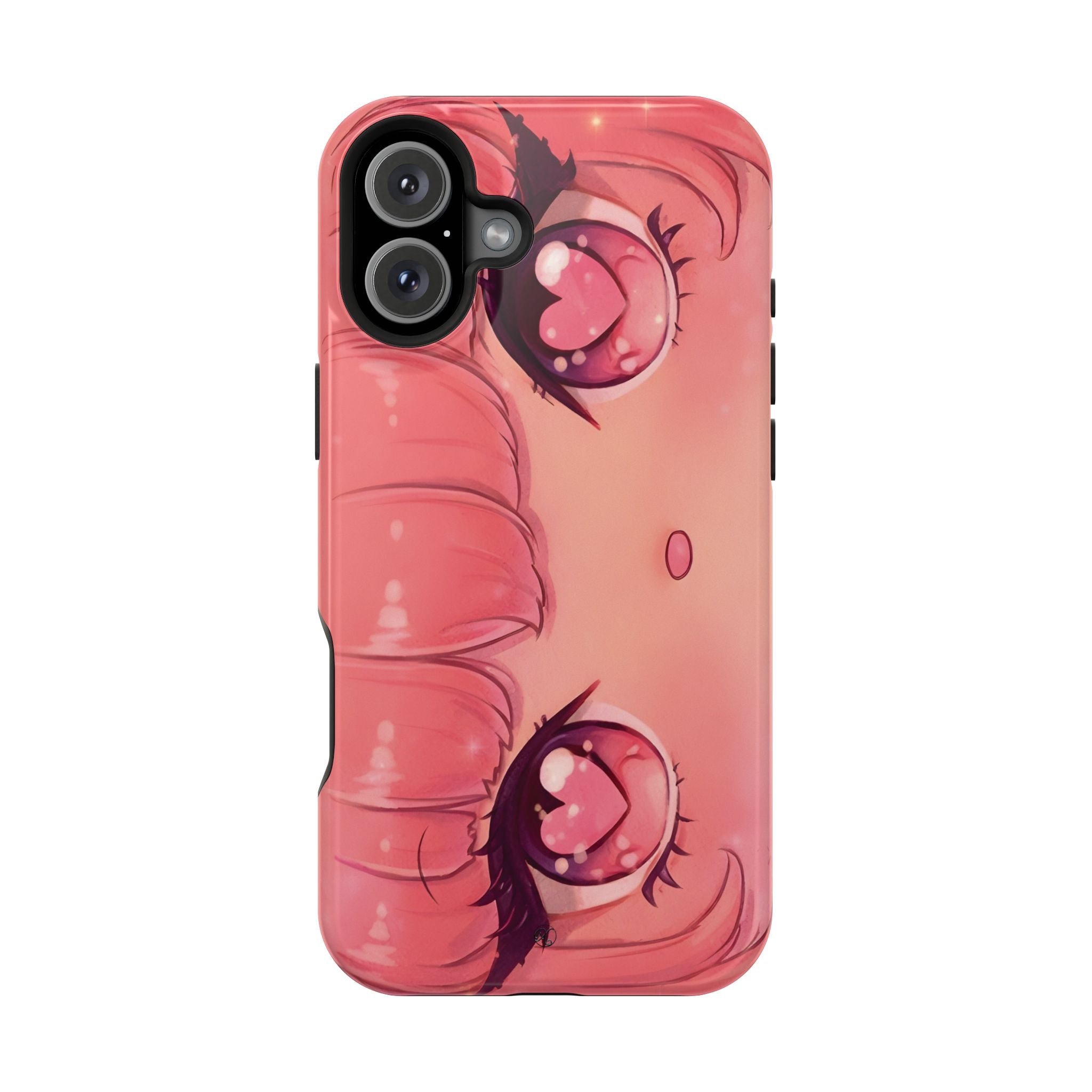 Valentine Heart-Eyes Impact-Resistant Phone Case