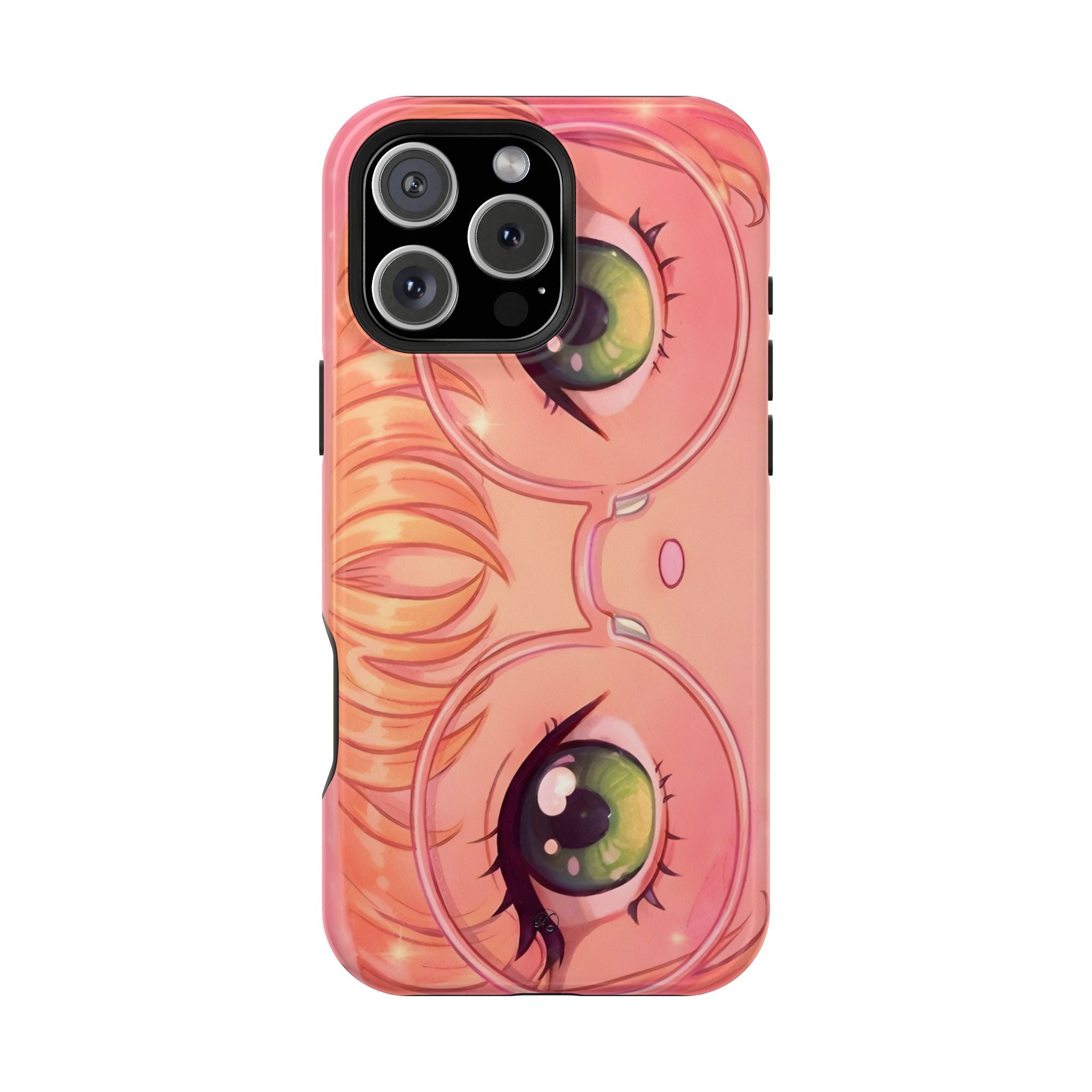 Green Eyed Girl Impact-Resistant Phone Case