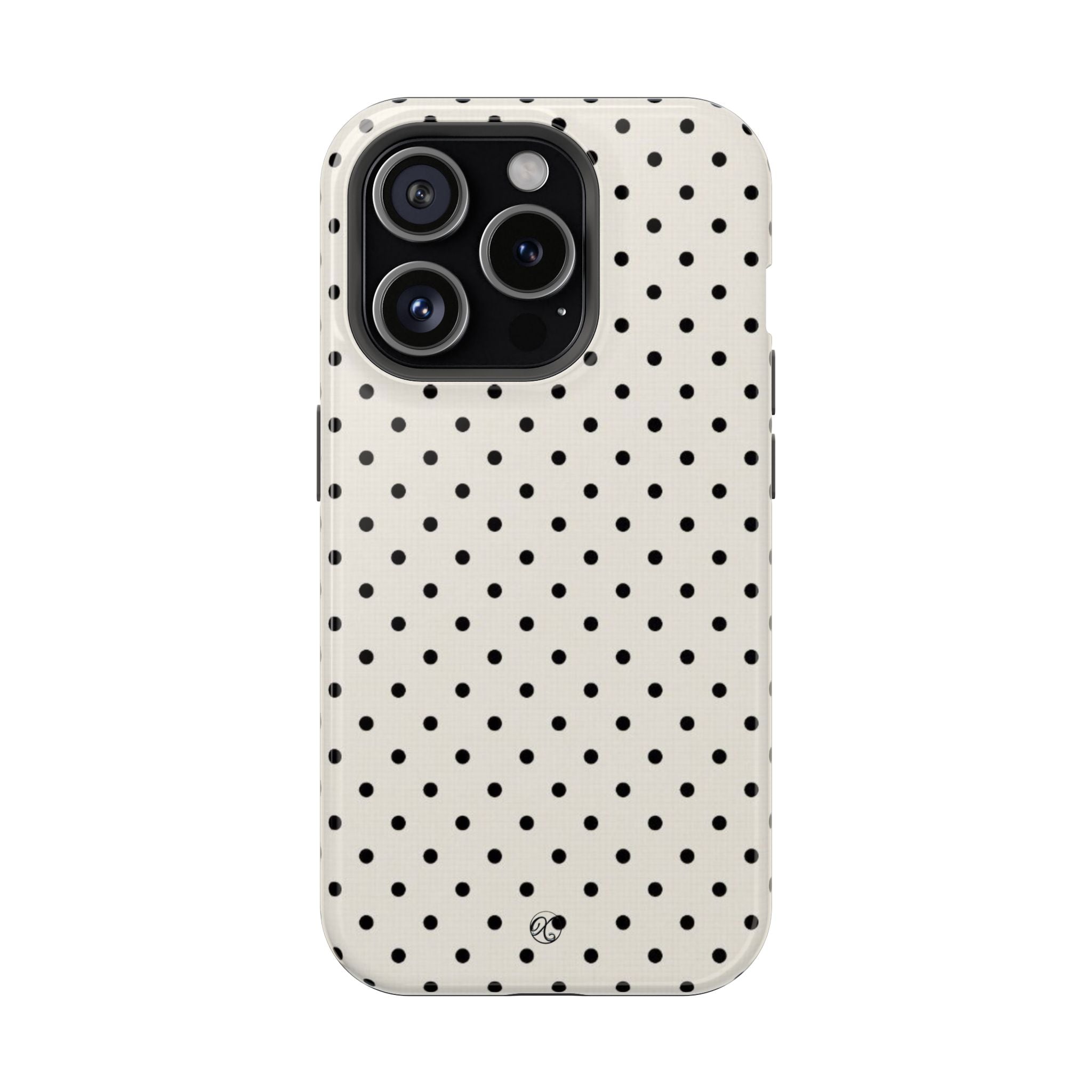 Polka Dot Impact Phone Case — Protective Slim iPhone Cover