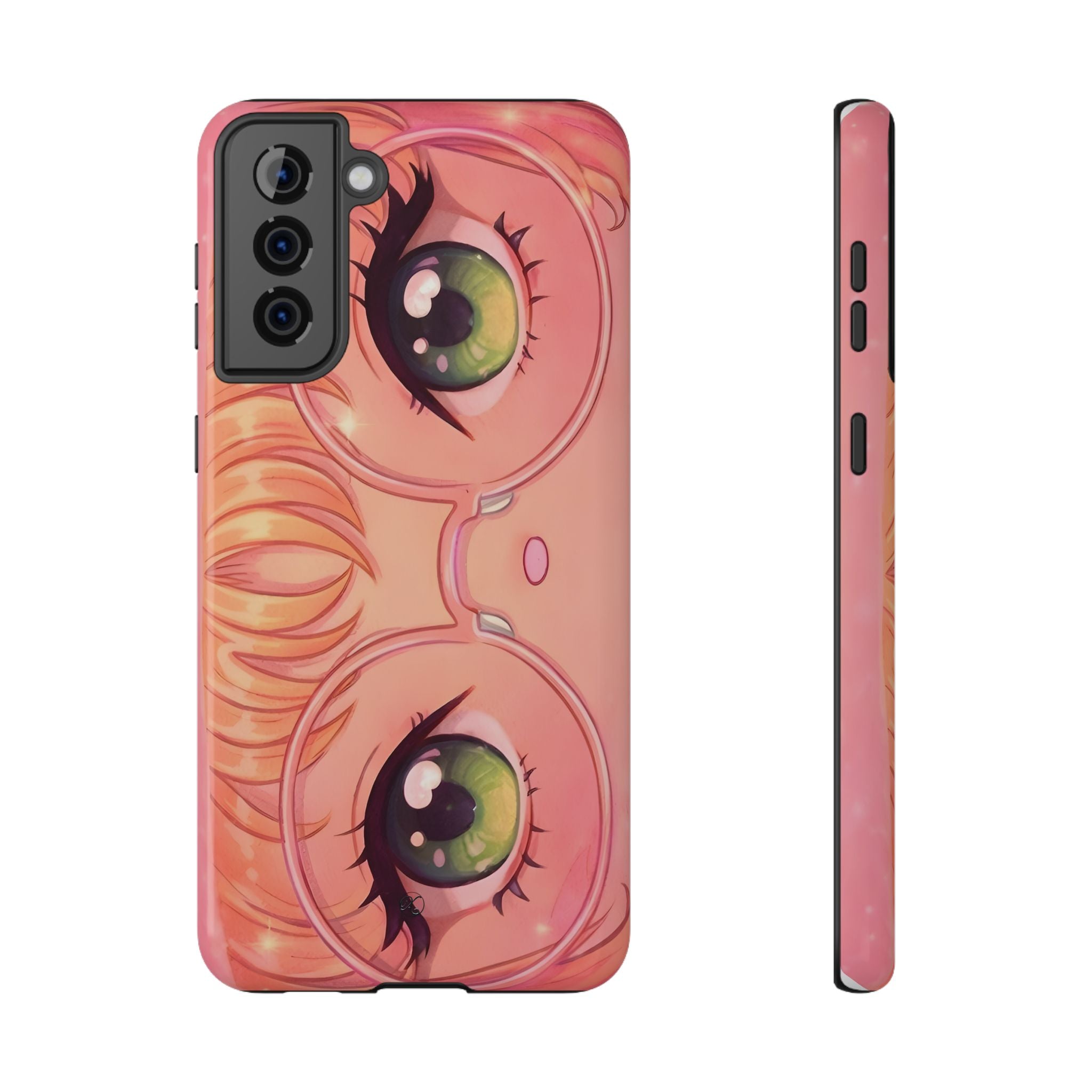 Green Eyed Girl Impact-Resistant Phone Case
