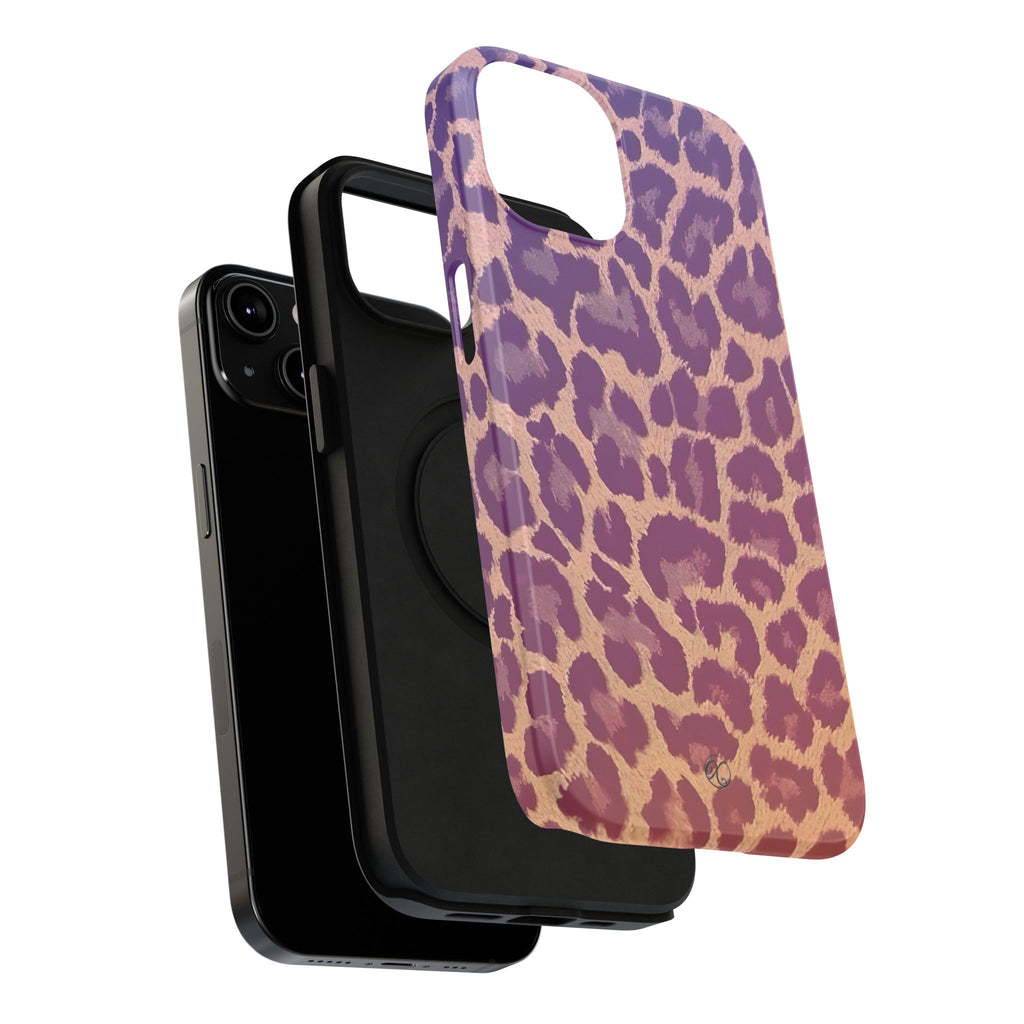 Leopard Ombre Impact-Resistant Phone Case