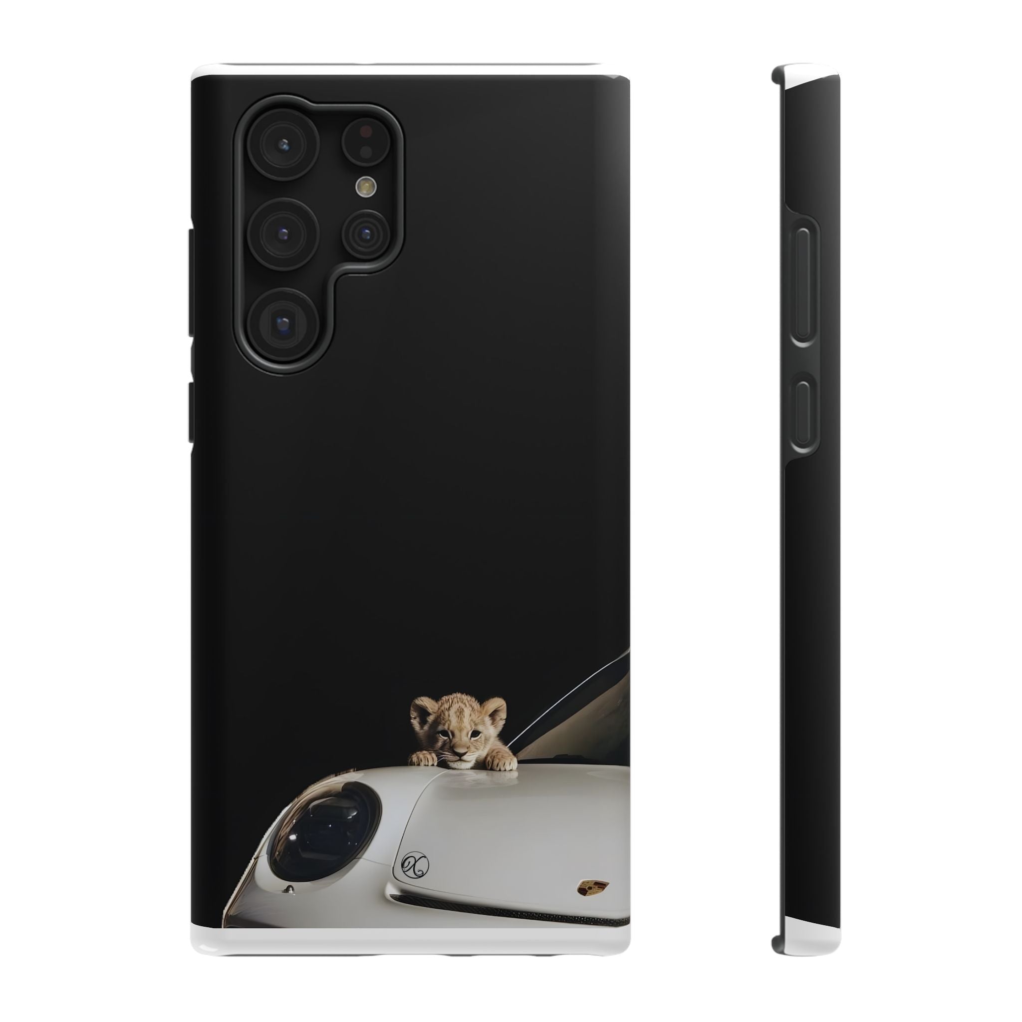 Leopard Car Impact Resistant Phone Case— Protective Slim Shockproof Cover