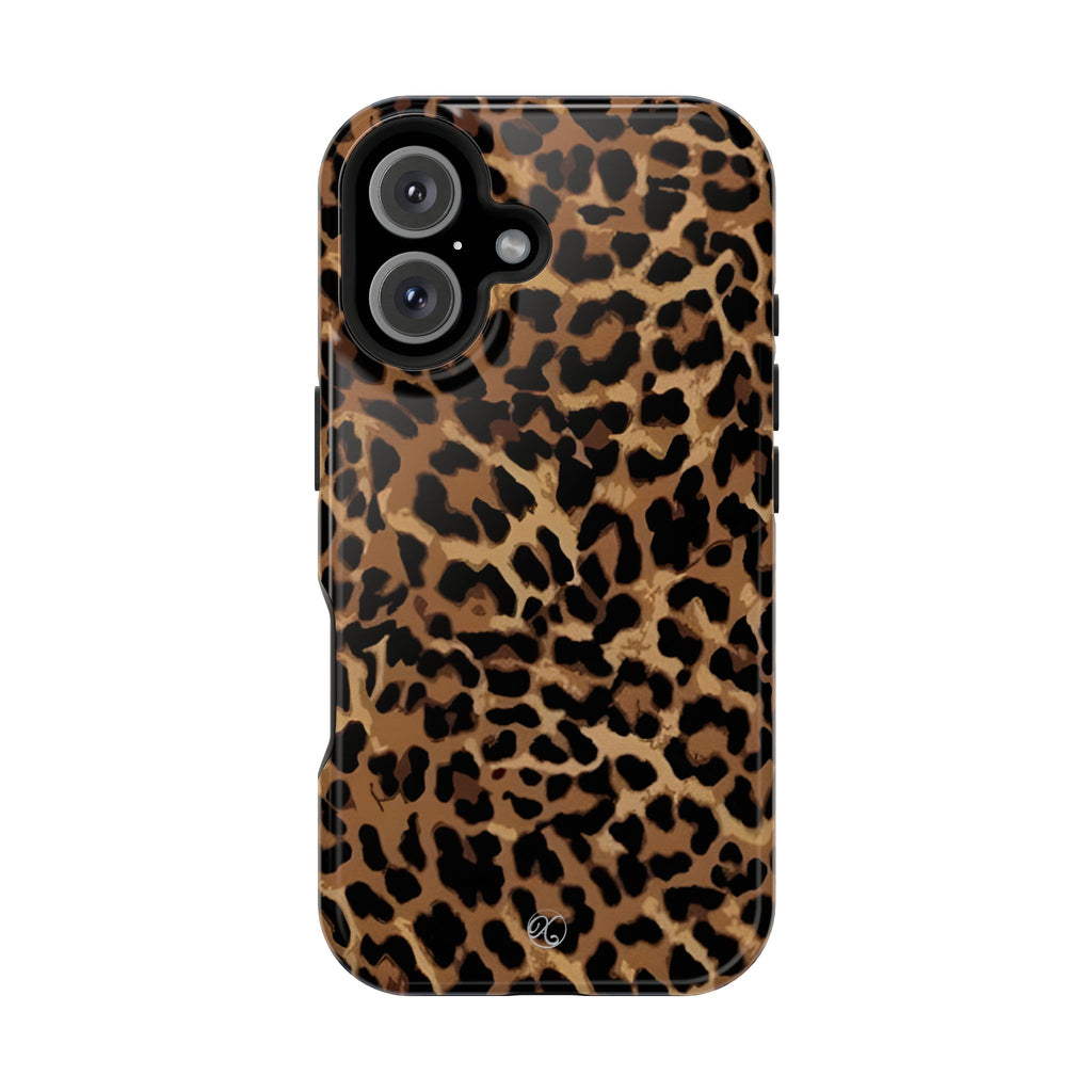 Leopard Print Impact-Resistant Phone Case