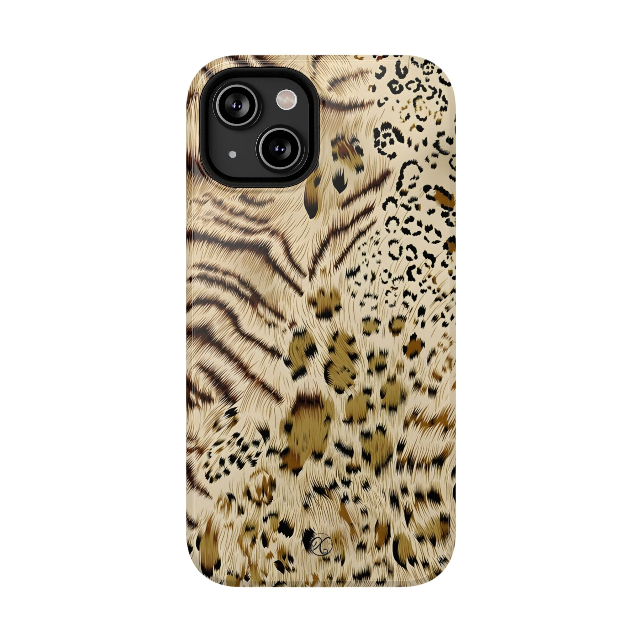 Leopard Print Impact-Resistant Phone Case — Animal Print Protection