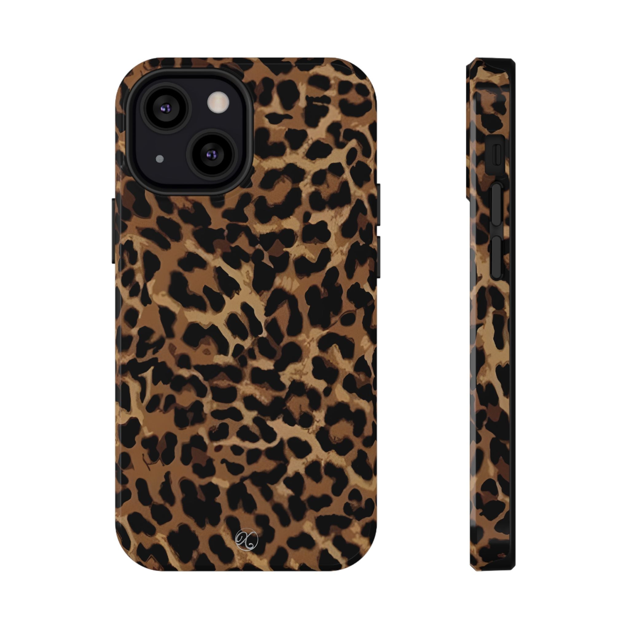 Leopard Print Impact-Resistant Phone Case