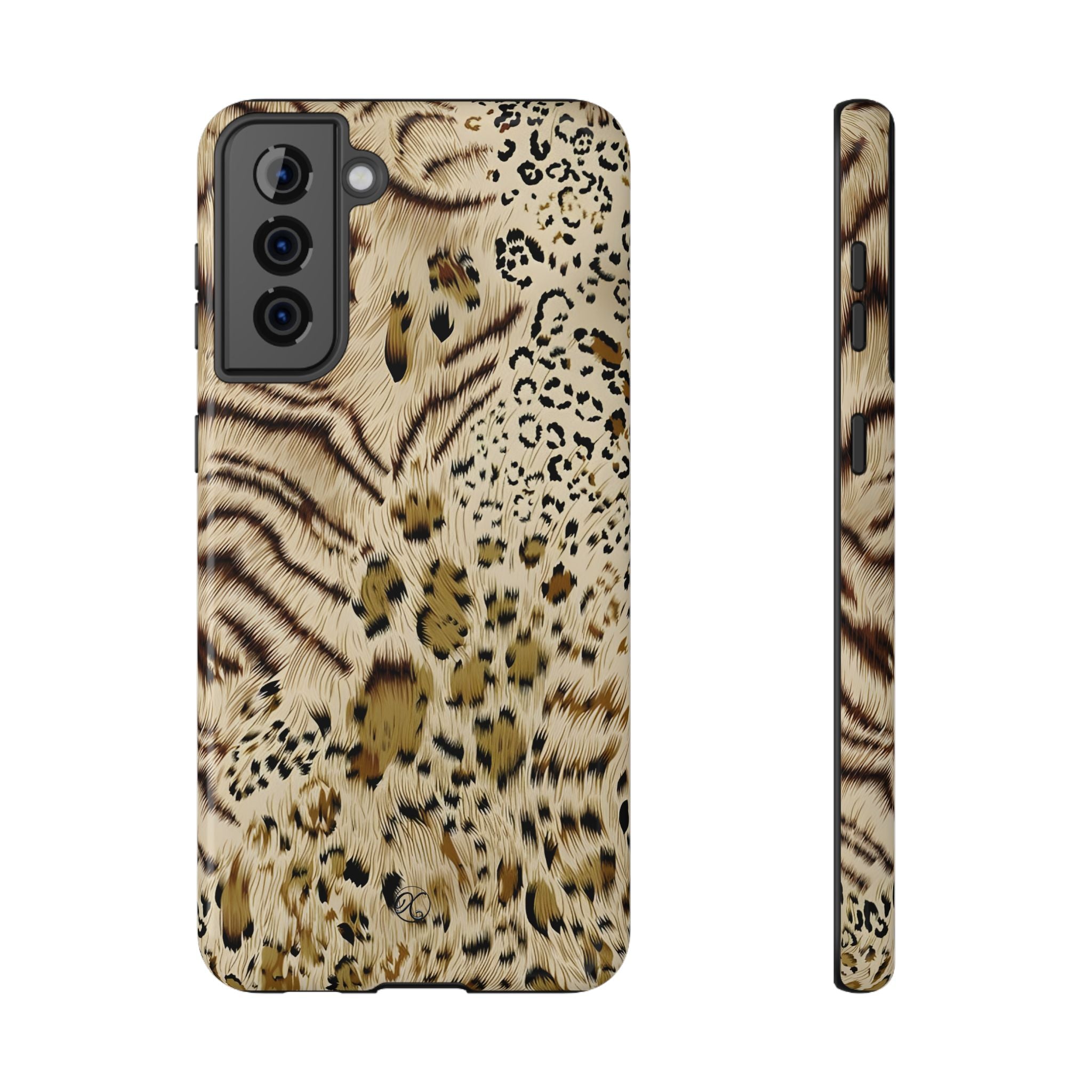 Leopard Print Impact-Resistant Phone Case — Animal Print Protection