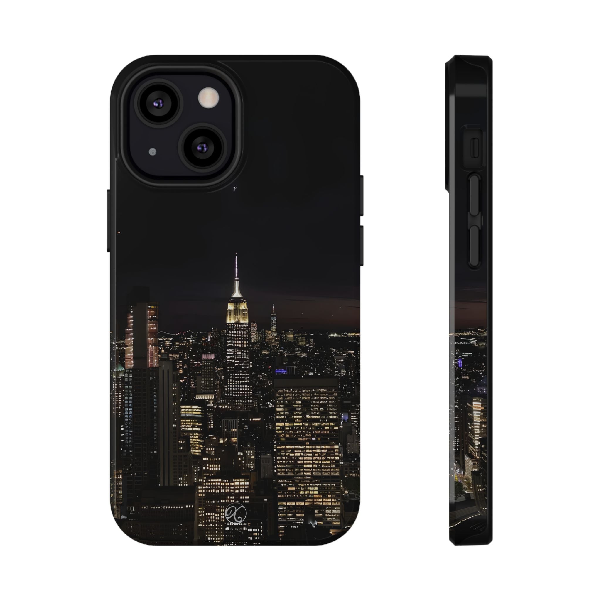 Phone Case — Night City Skyline Impact-Resistant Case