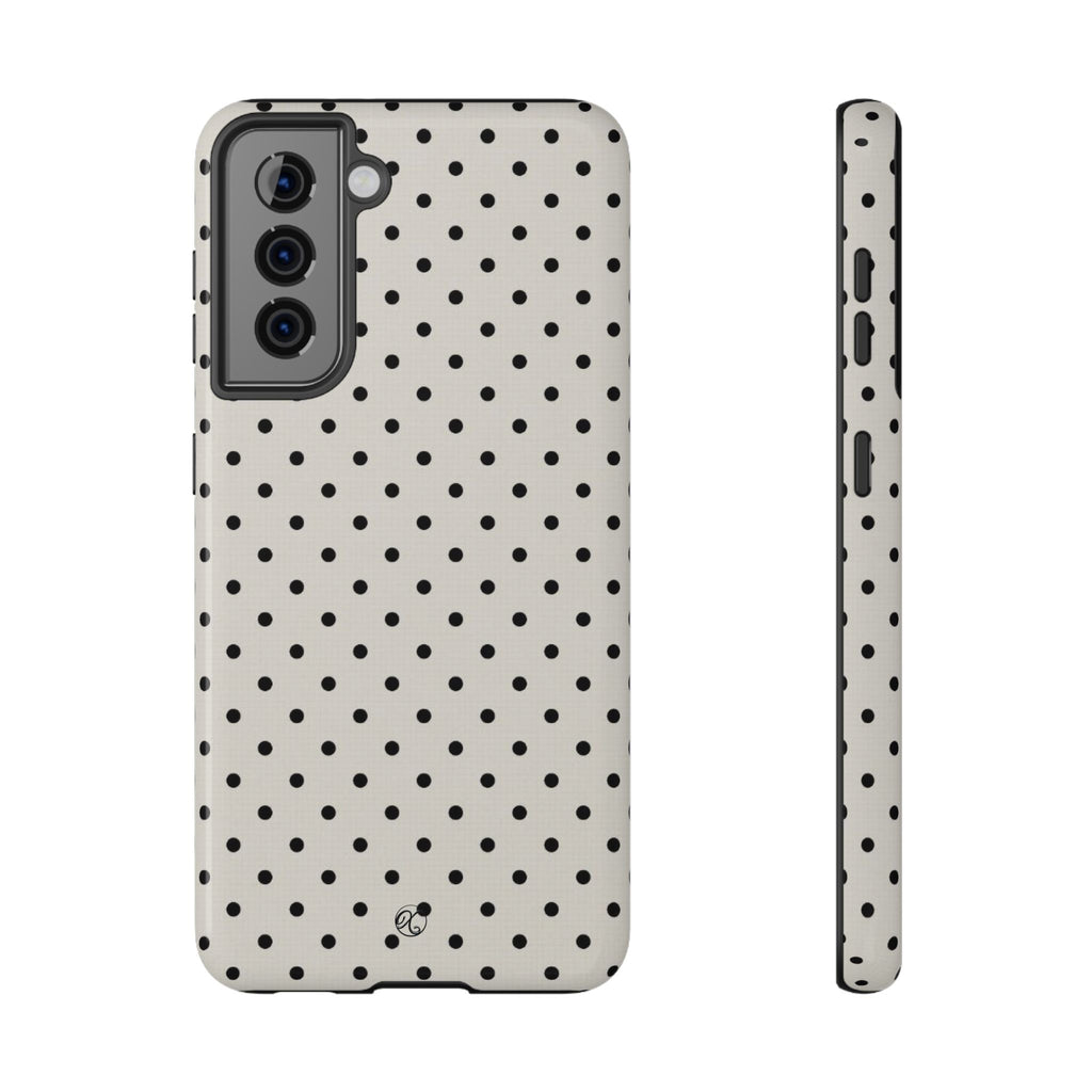 Polka Dot Impact Phone Case — Protective Slim iPhone Cover