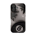 Black 8-Ball & Stars Impact-Resistant Phone Case — Protective iPhone Cover