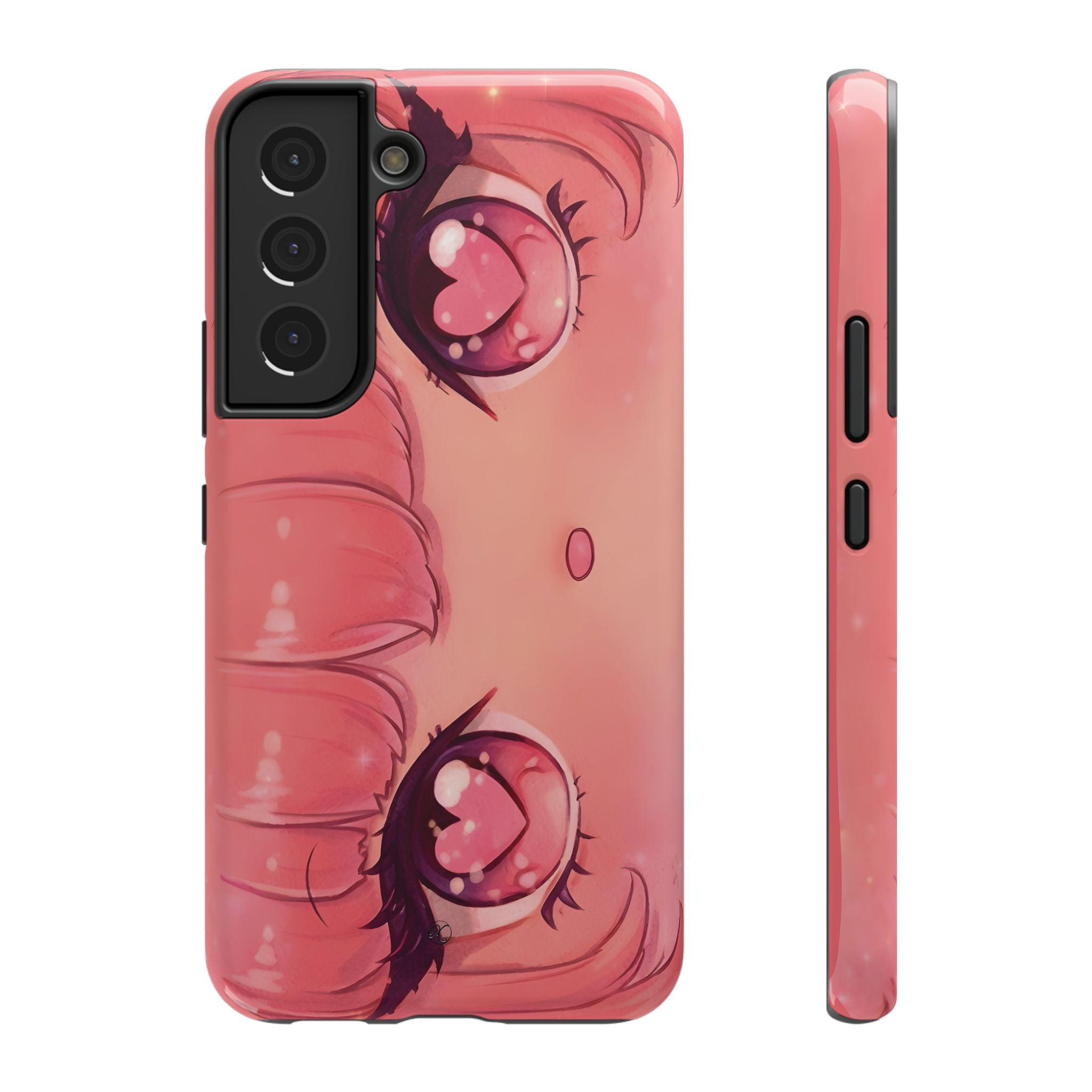 Valentine Heart-Eyes Impact-Resistant Phone Case