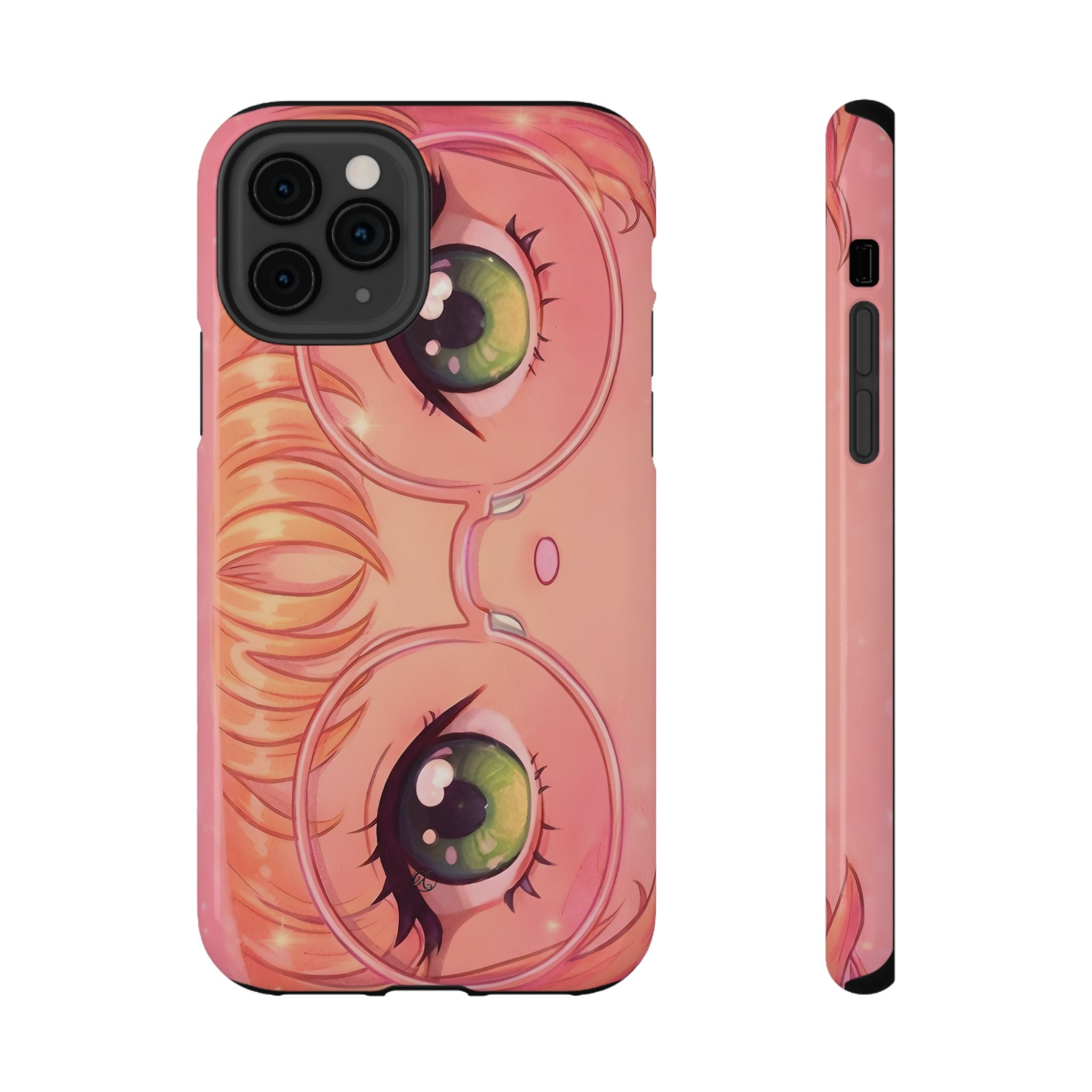 Green Eyed Girl Impact-Resistant Phone Case